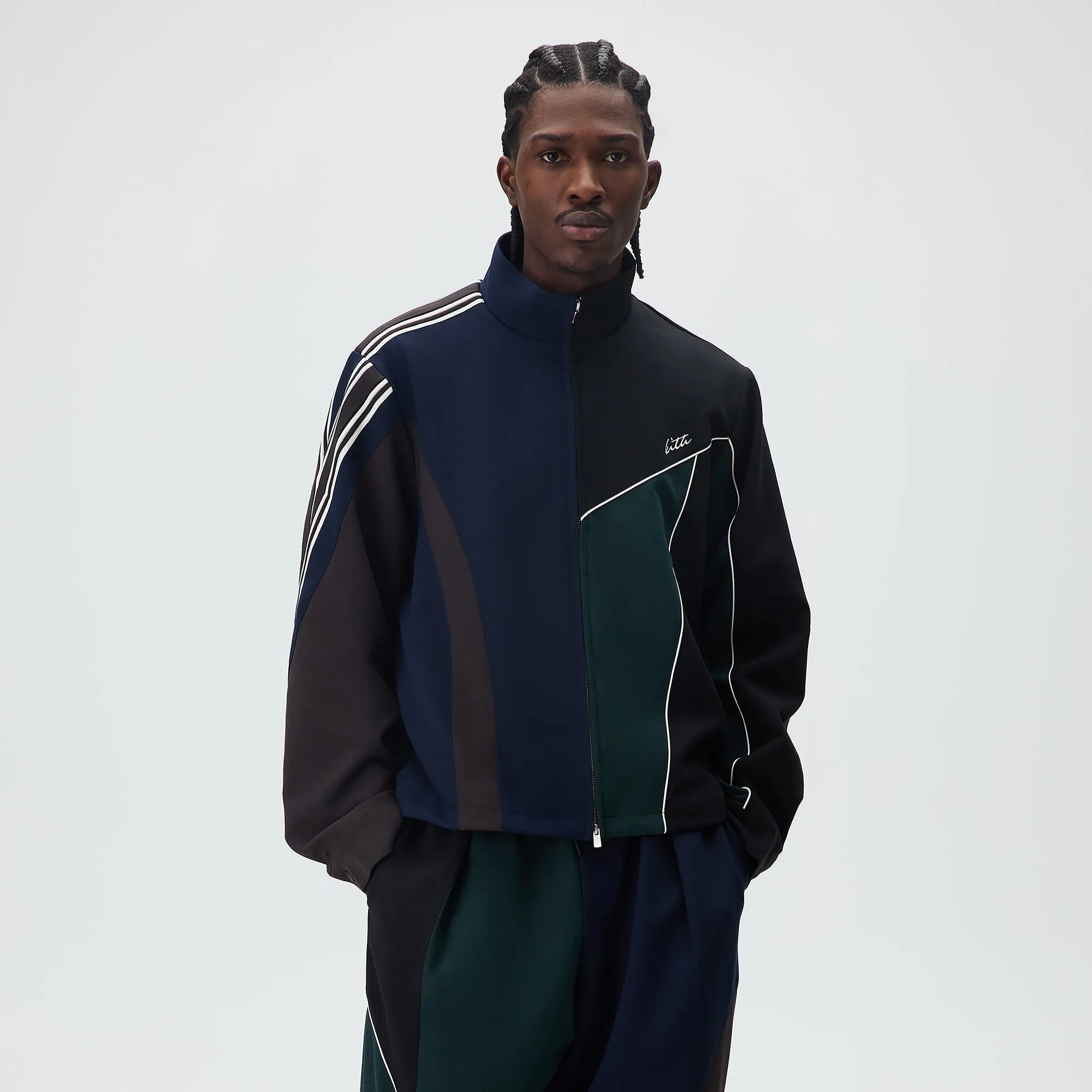 Kith Combo Madison Track Jacket - Nocturnal sold by Kith product image thumbnail 2