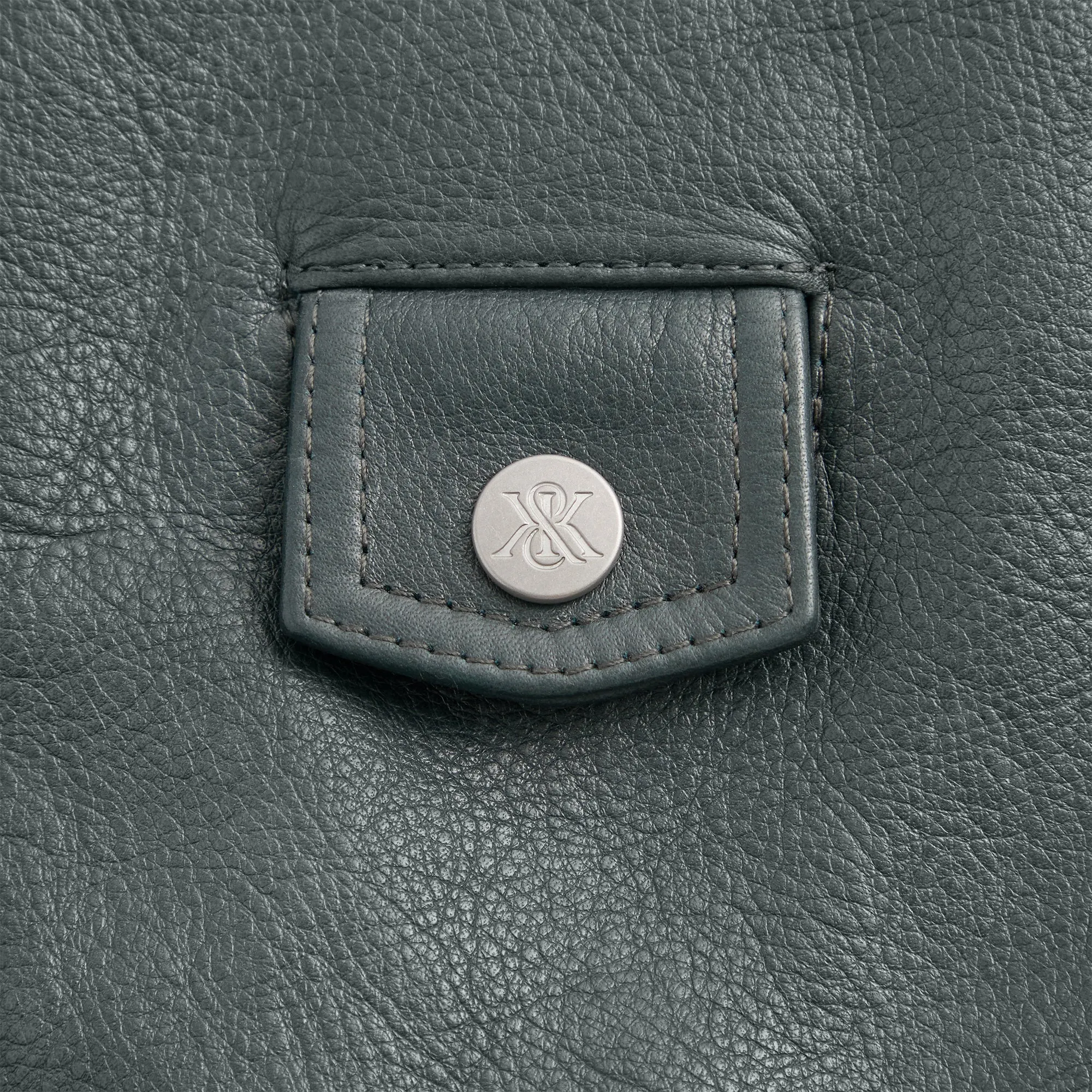 Kith Pebbled Leather Jett Blouson Jacket - Stadium sold by Kith product image thumbnail 5