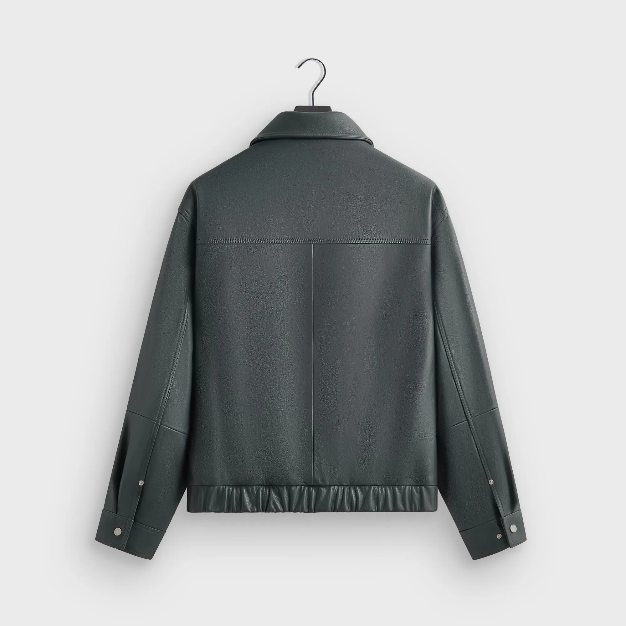 Kith Pebbled Leather Jett Blouson Jacket - Stadium sold by Kith product image thumbnail 3