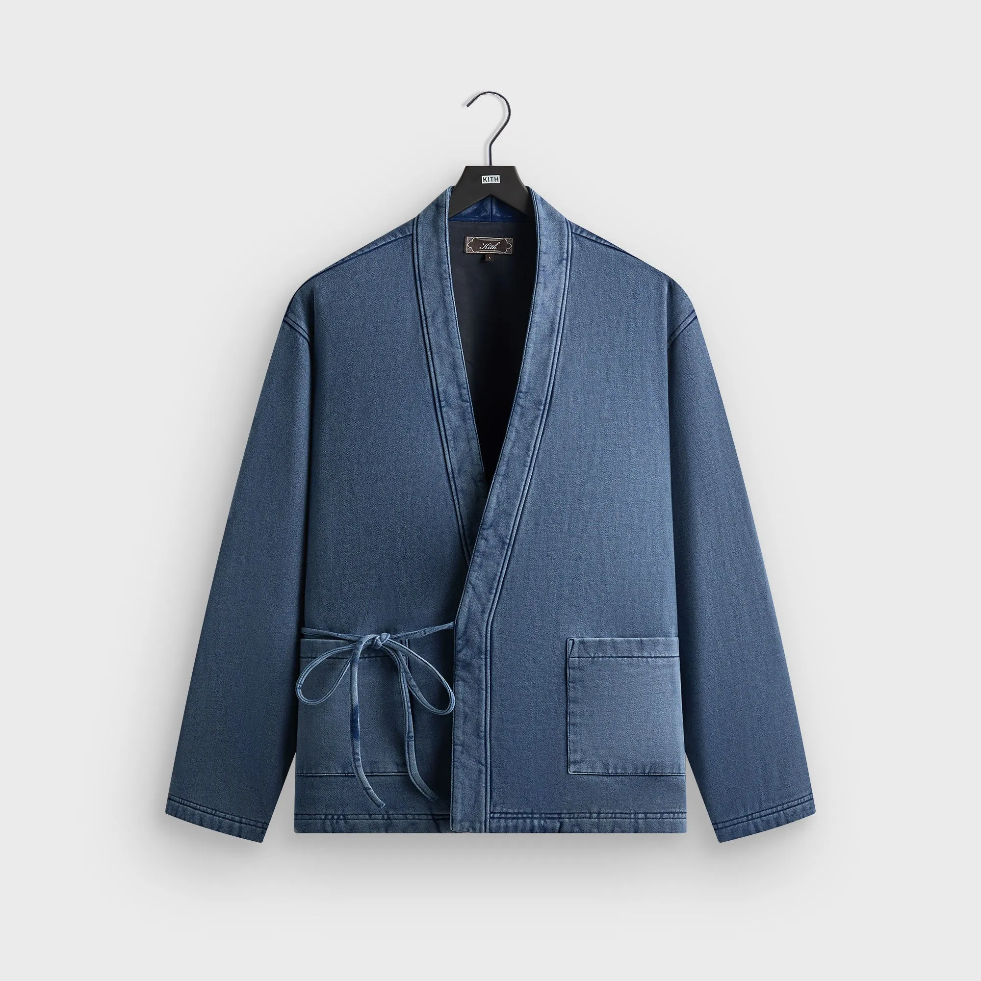 Kith Indigo Fleece Karter Gi Jacket - Vast sold by Kith