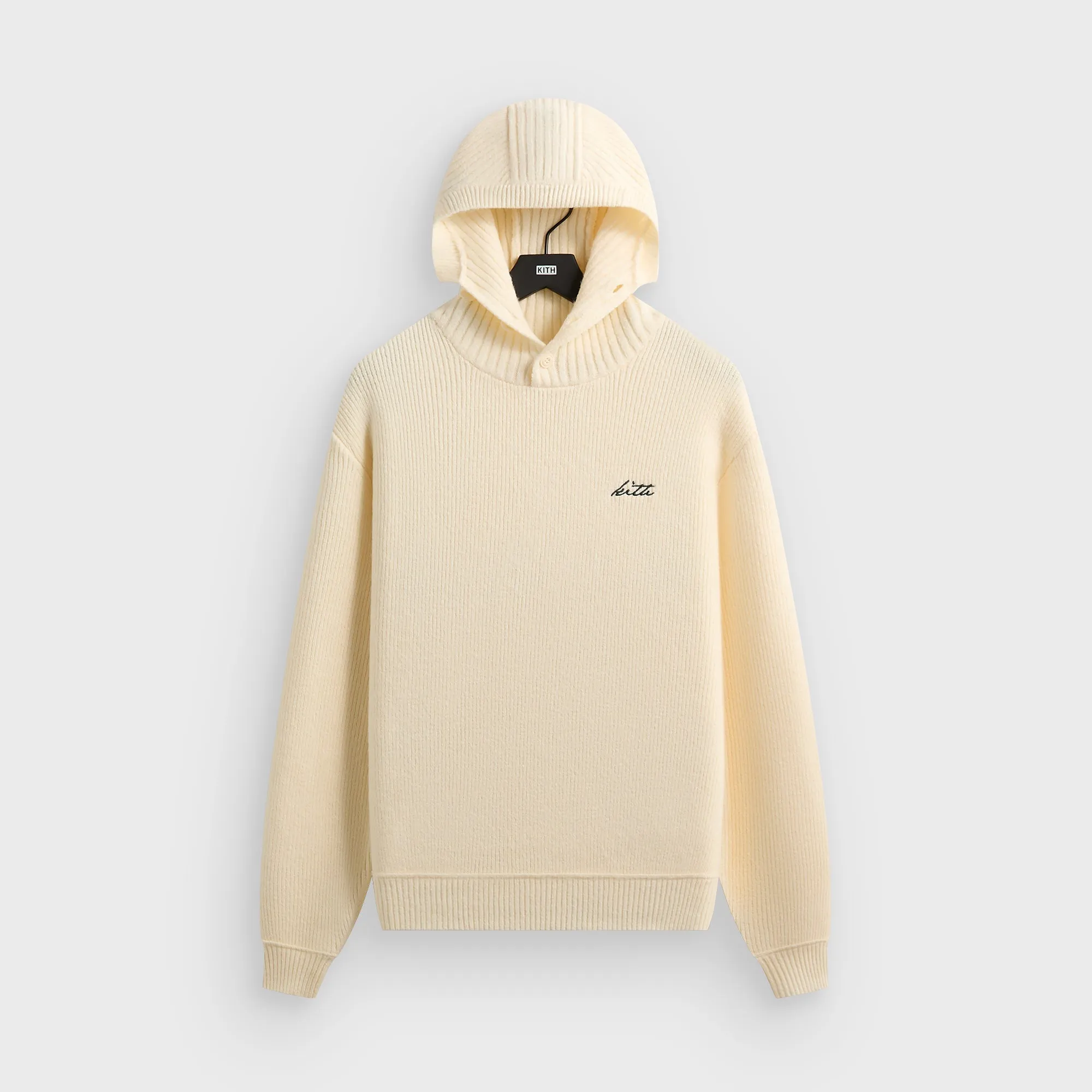 Kith Lucero Knit Hoodie - Sandrift sold by Kith