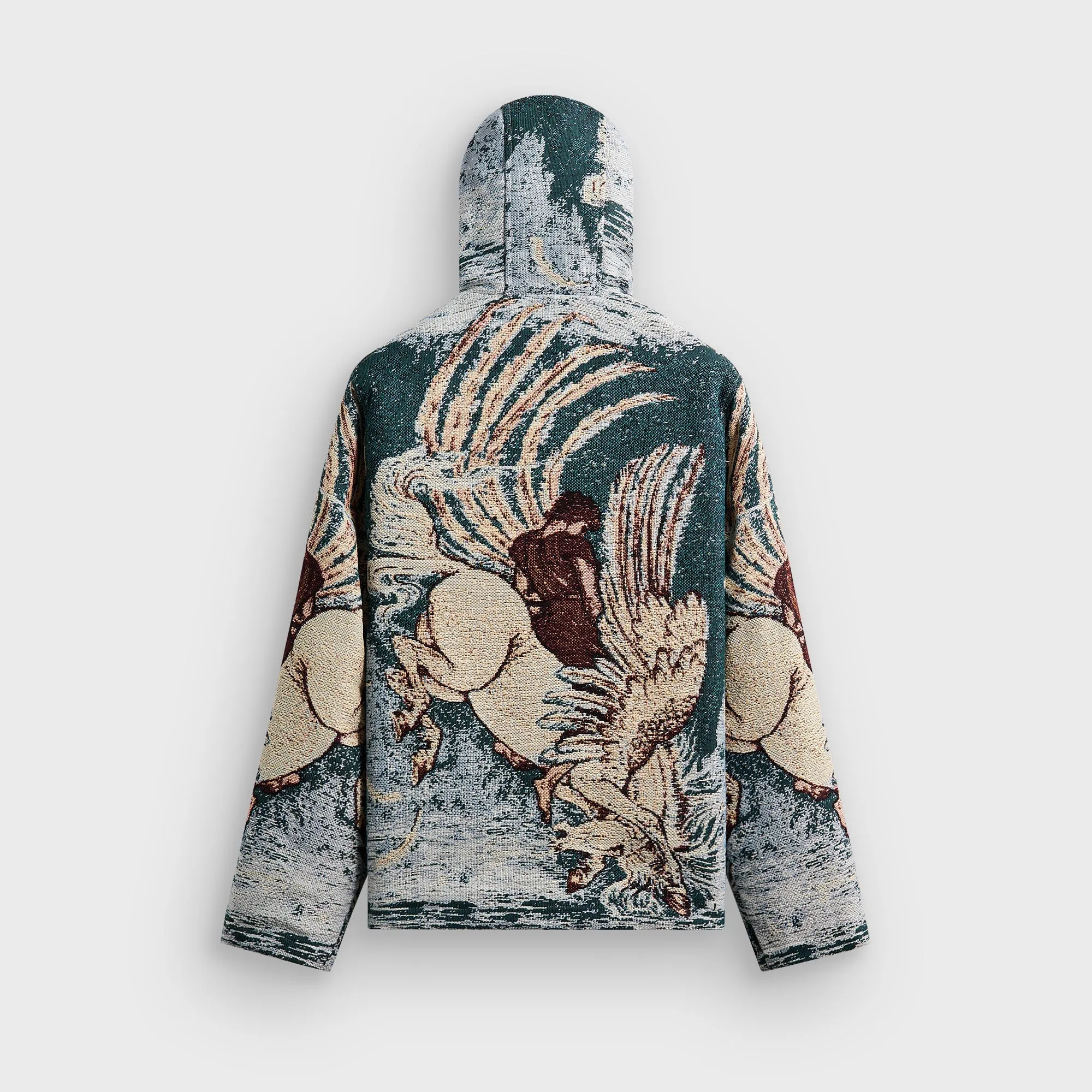 Kith Braden Tapestry Full Zip Hoodie - Waffle sold by Kith product image thumbnail 4
