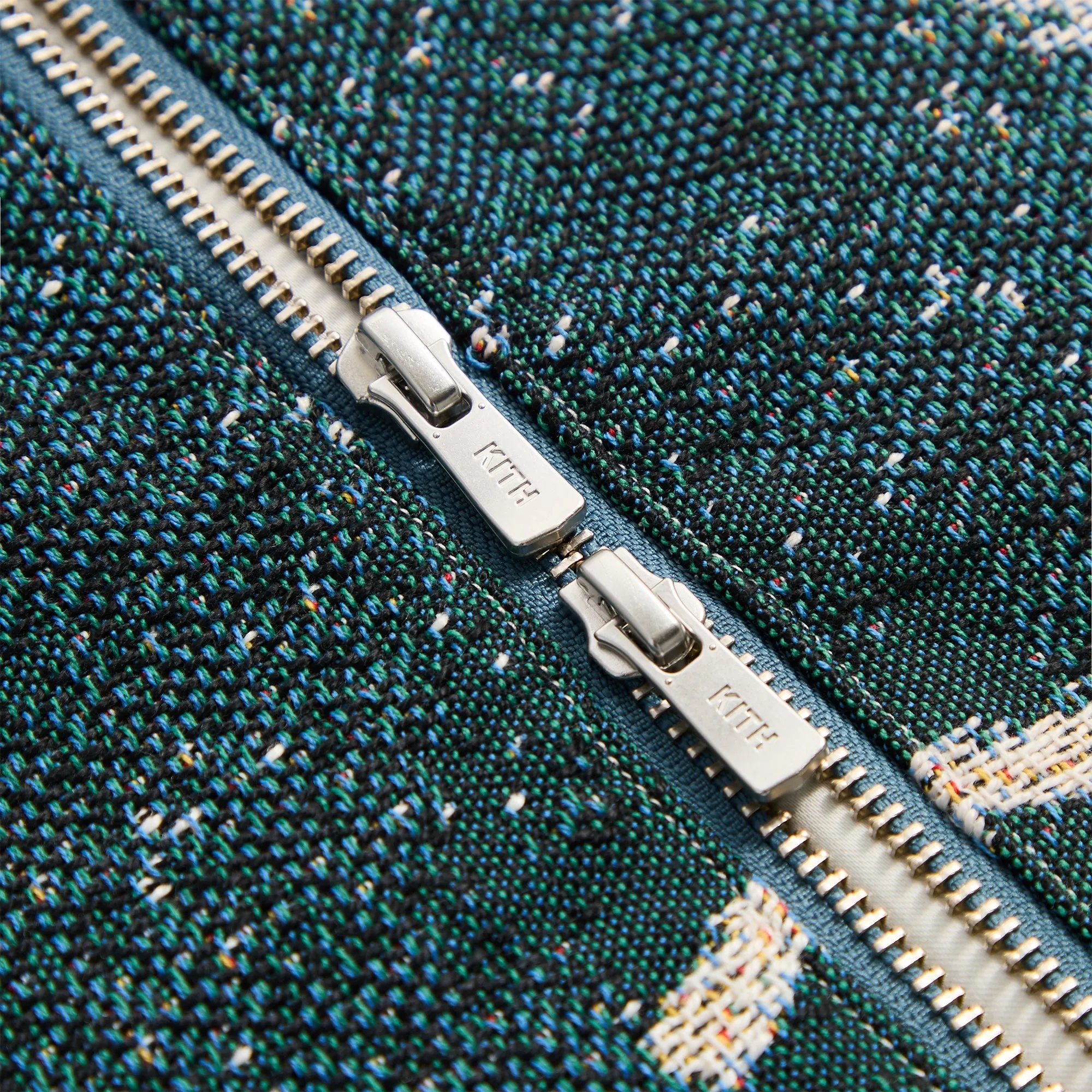 Kith Braden Tapestry Full Zip Hoodie - Waffle sold by Kith product image thumbnail 5