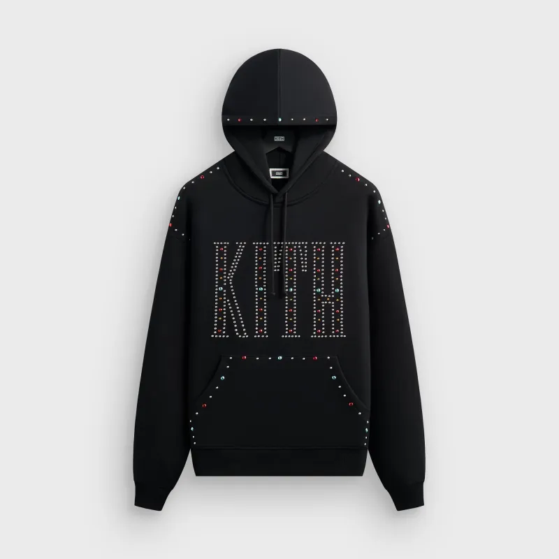 Kith Studded Nelson Hoodie - Black sold by Kith
