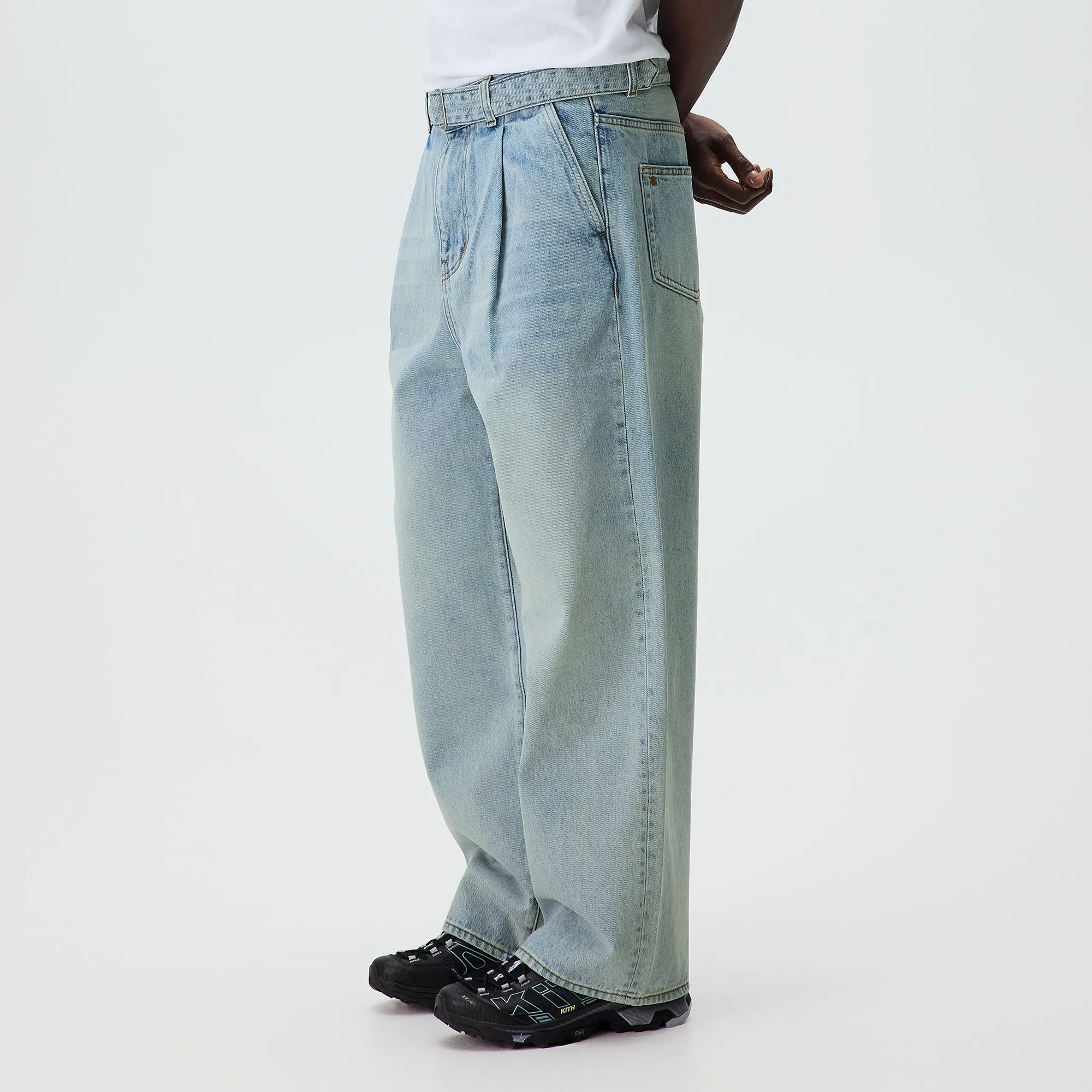 Kith Belted Jaime Denim Pant - Light Indigo sold by Kith product image thumbnail 2