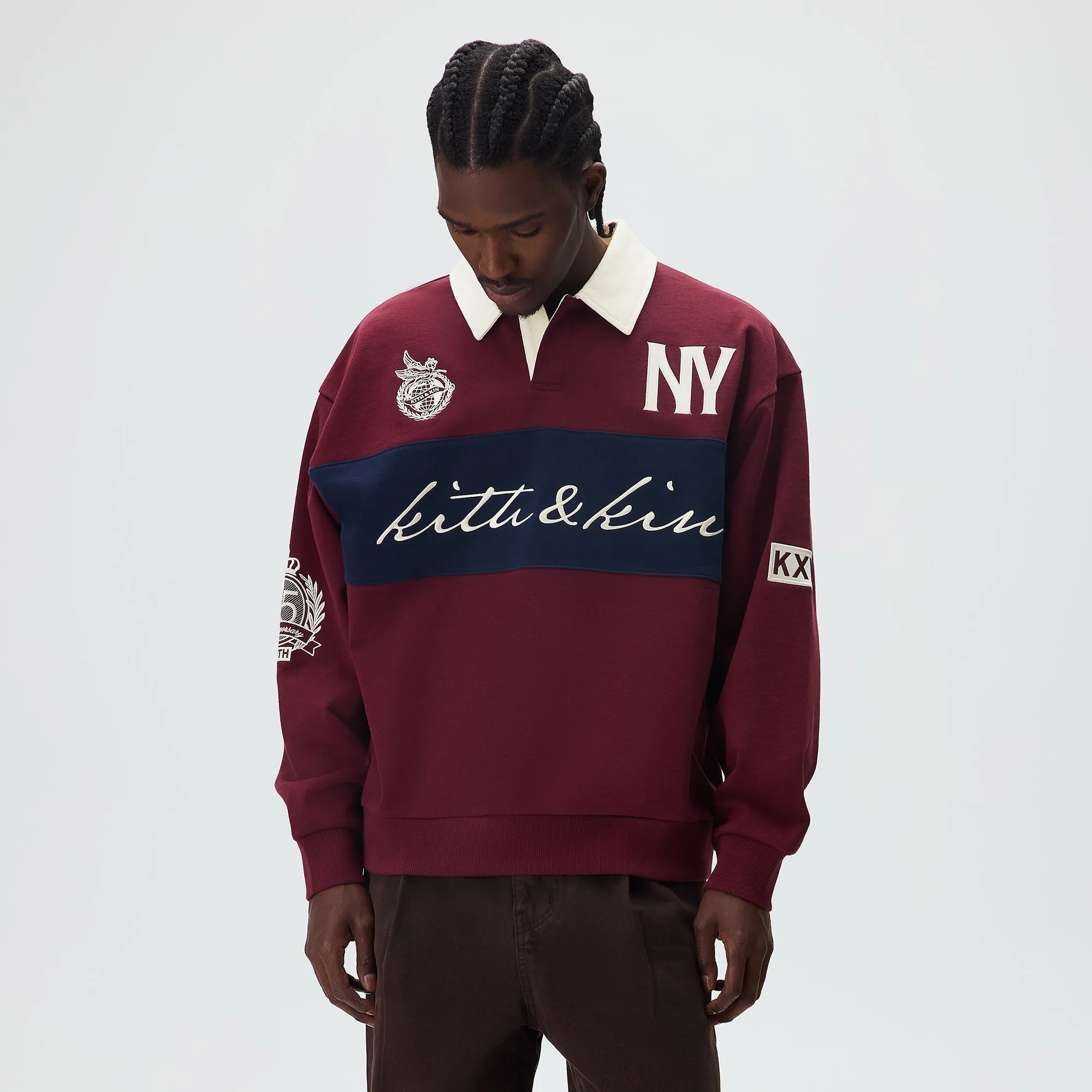 Kith Autograph Nelson Rugby Pullover - Magma sold by Kith product image thumbnail 2