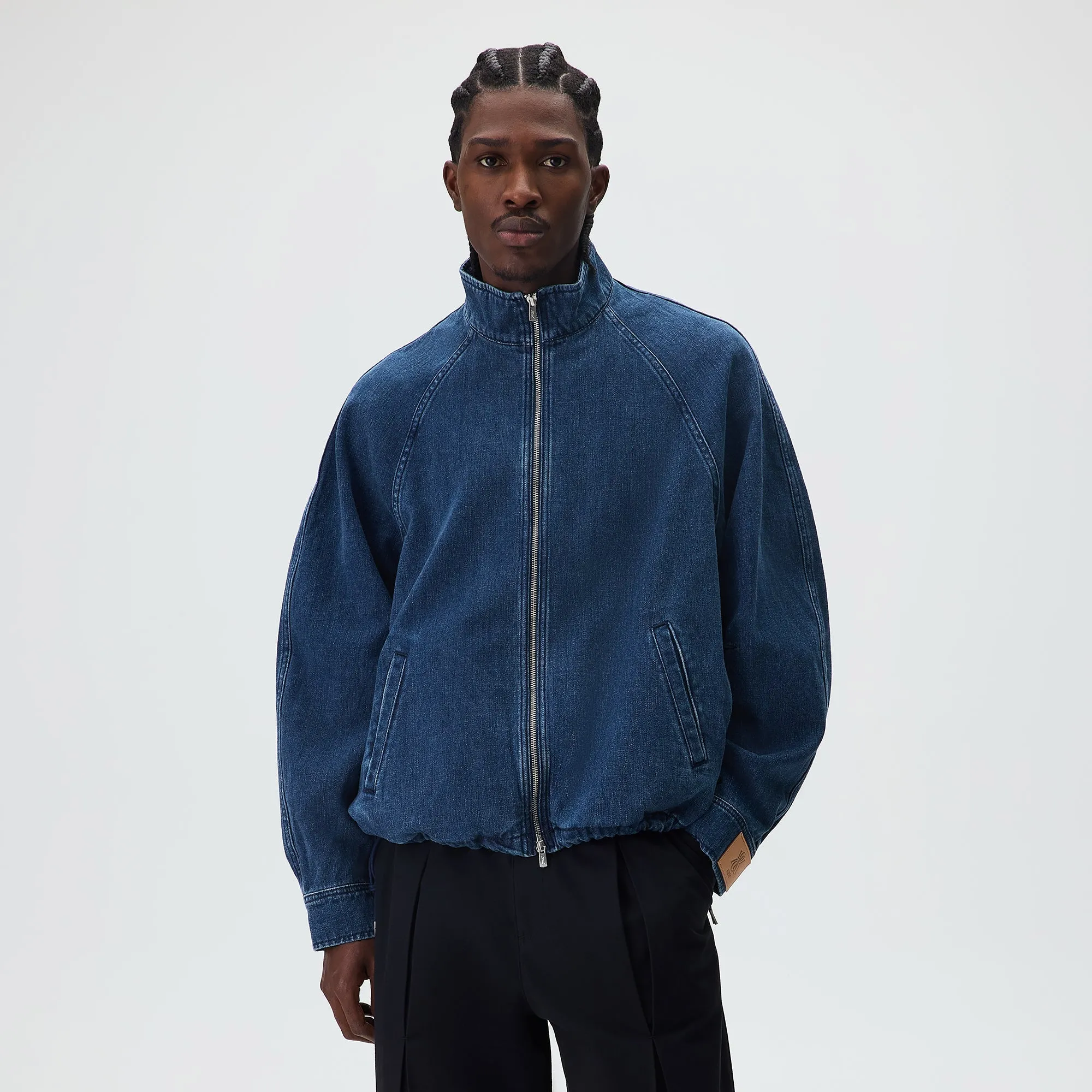 Kith Denim Efron Track Jacket - Dark Indigo sold by Kith product image thumbnail 2