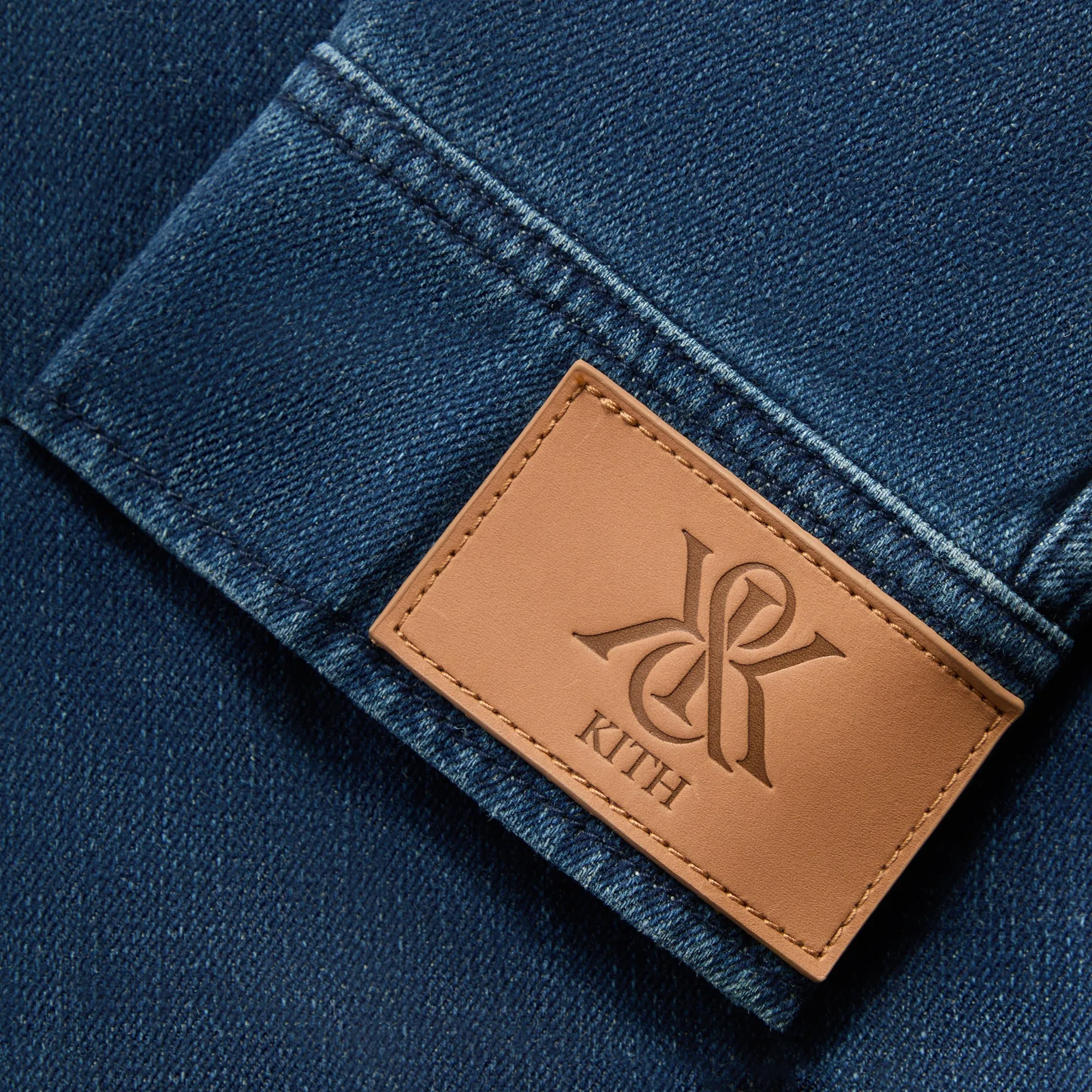 Kith Denim Efron Track Jacket - Dark Indigo sold by Kith product image thumbnail 4