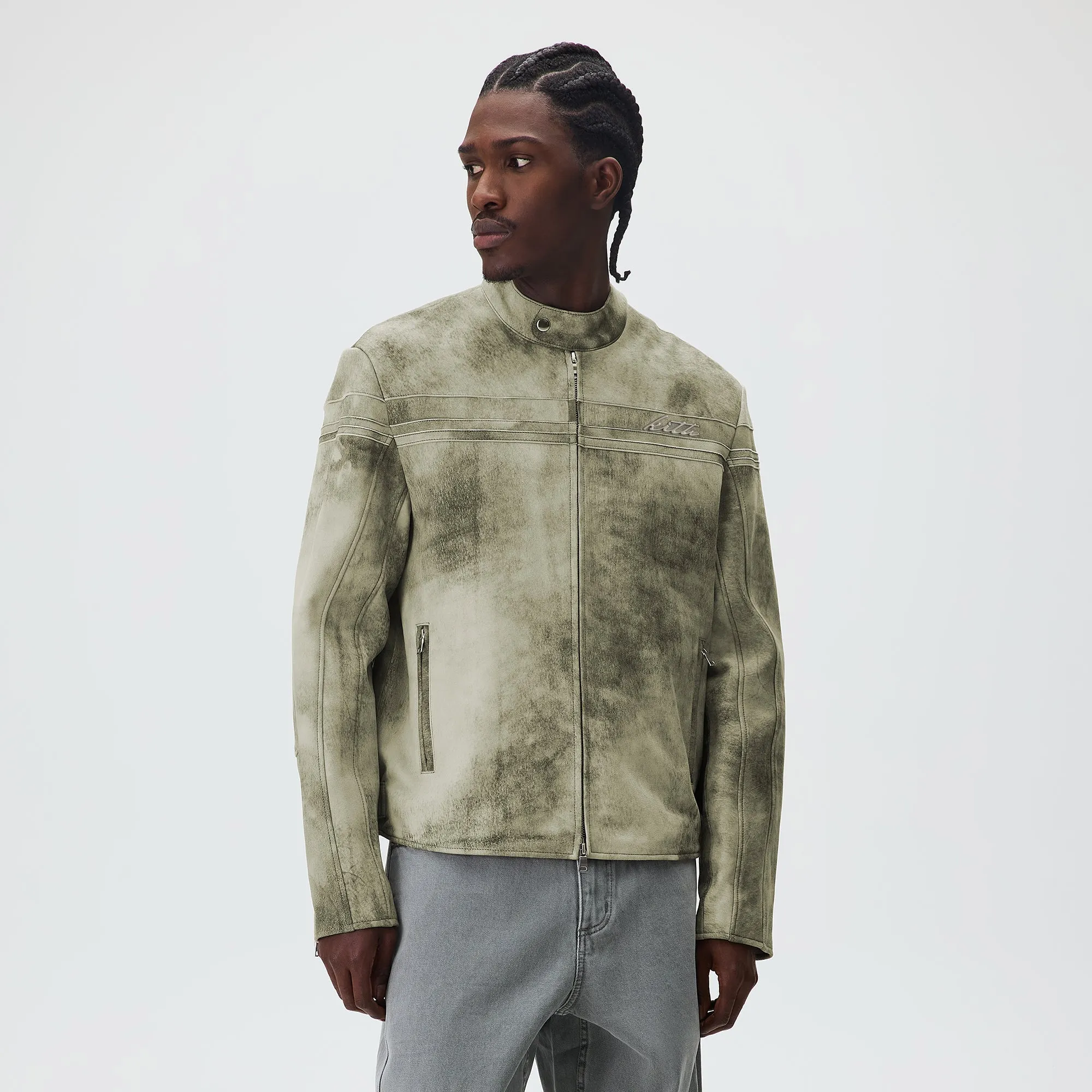 Kith Washed Suede Rossi Moto Jacket - Flagstaff sold by Kith product image thumbnail 2