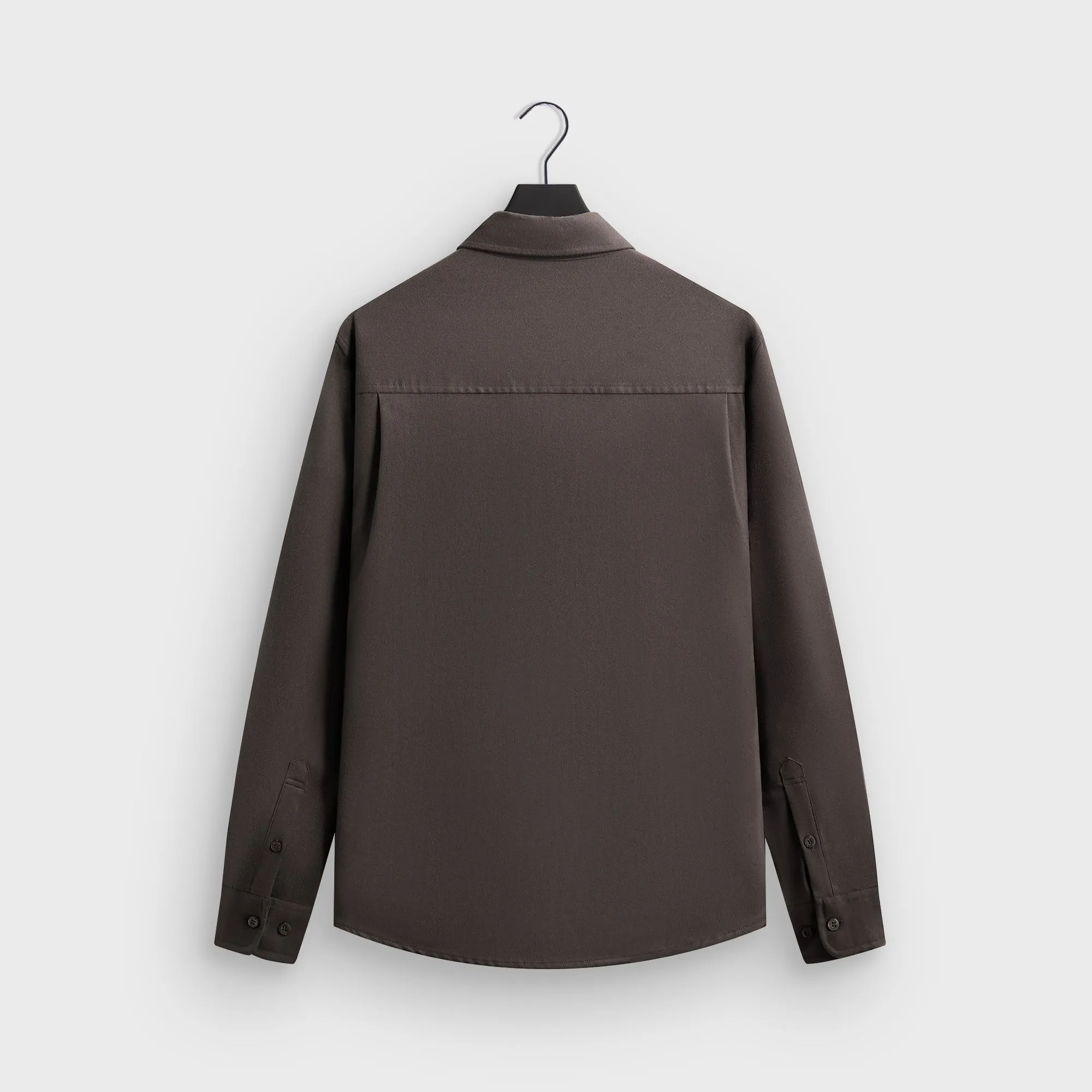 Kith Flannel Tomas Buttondown Shirt - Mineral sold by Kith product image thumbnail 3