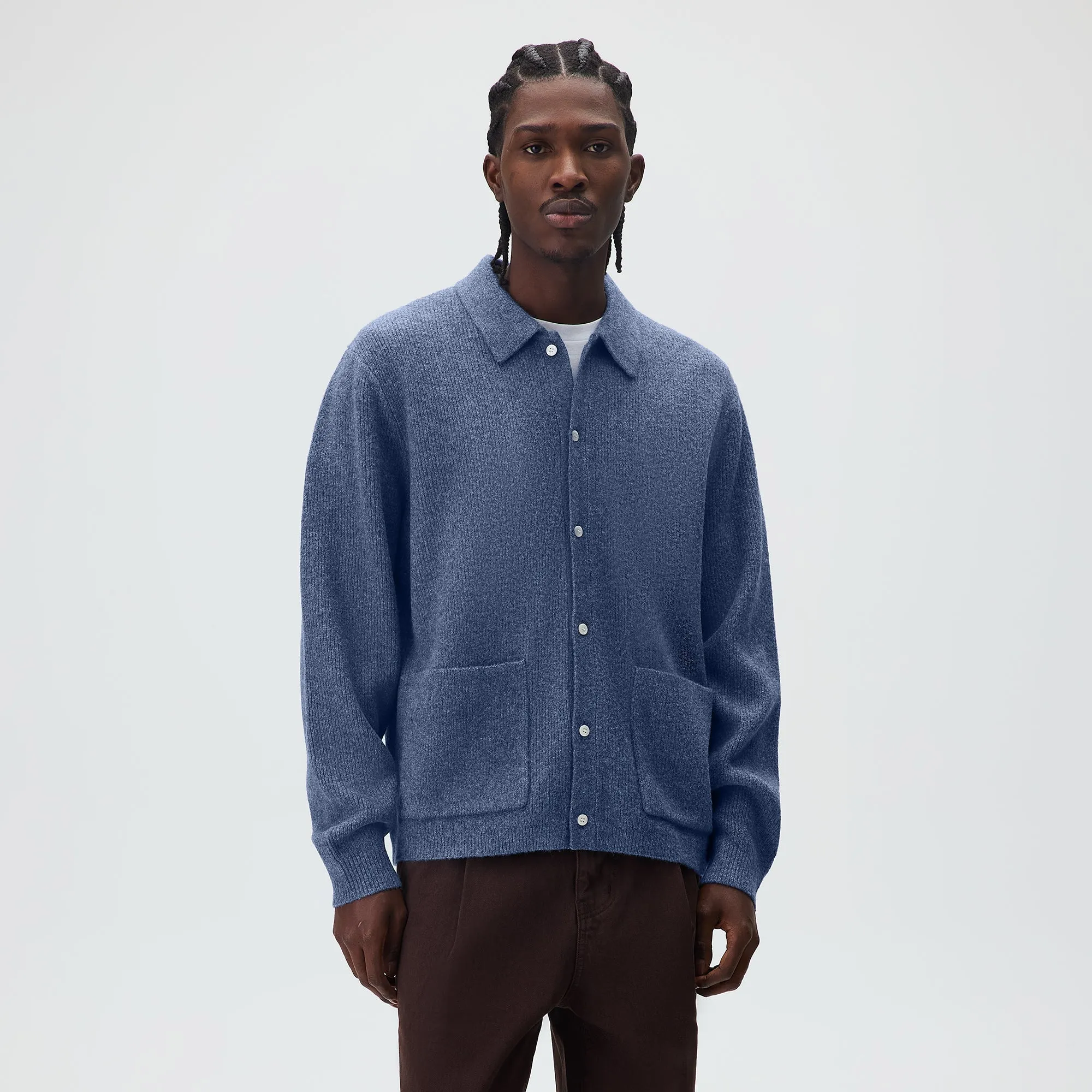 Kith Boucle Knit Hastings Cardigan - Farrow sold by Kith product image thumbnail 2