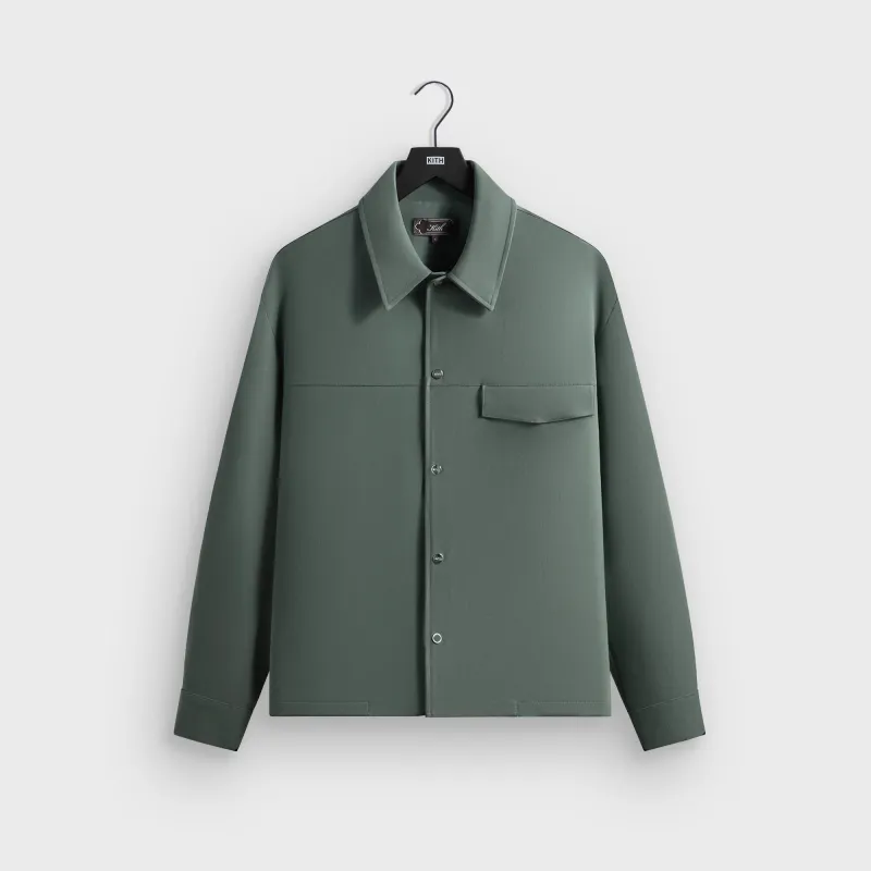 Kith Midweight Double Weave Montague Shirt - Court sold by Kith