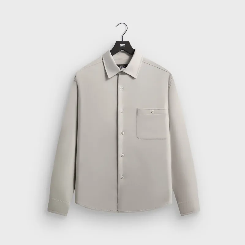 Kith Flannel Tomas Buttondown Shirt - Atom sold by Kith