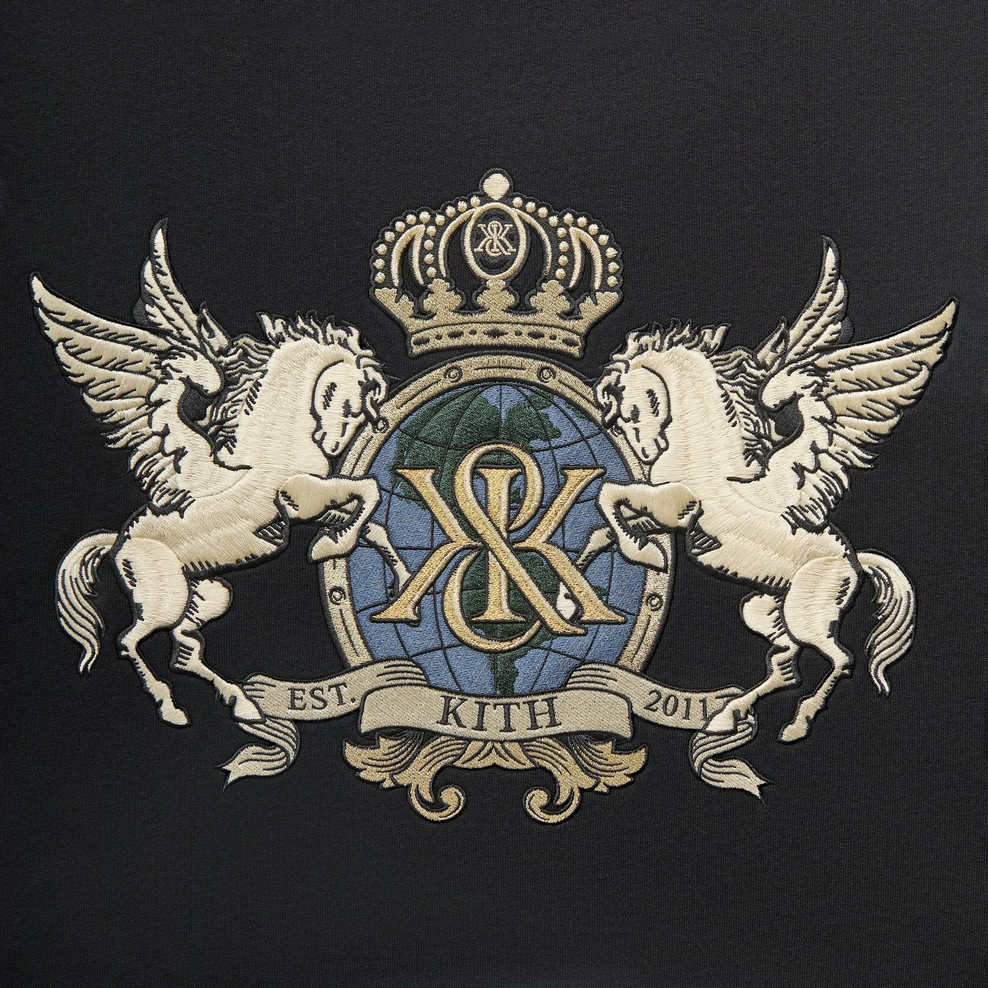 Kith Nelson Crewneck - Black sold by Kith product image thumbnail 3