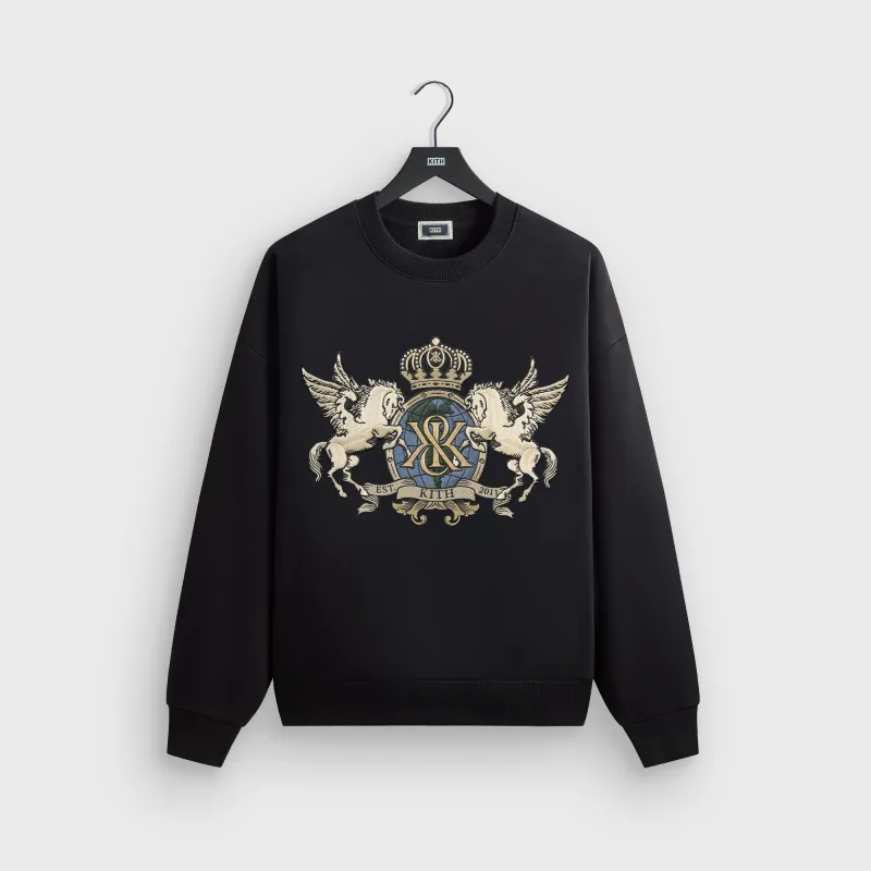 Kith Nelson Crewneck - Black sold by Kith