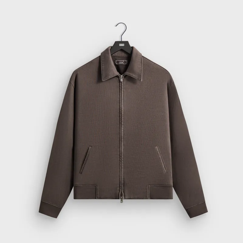 Kith Chester Fleece Blouson - Mineral sold by Kith