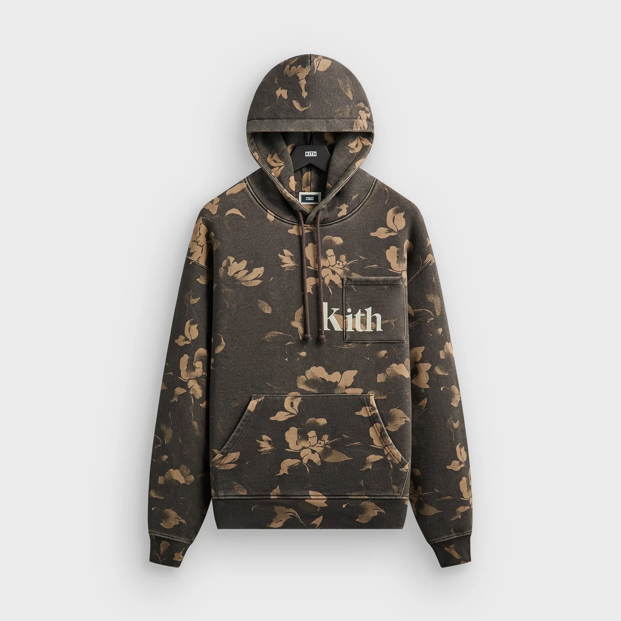 Kith Fading Pedal Print Quinn Hoodie - Black sold by Kith