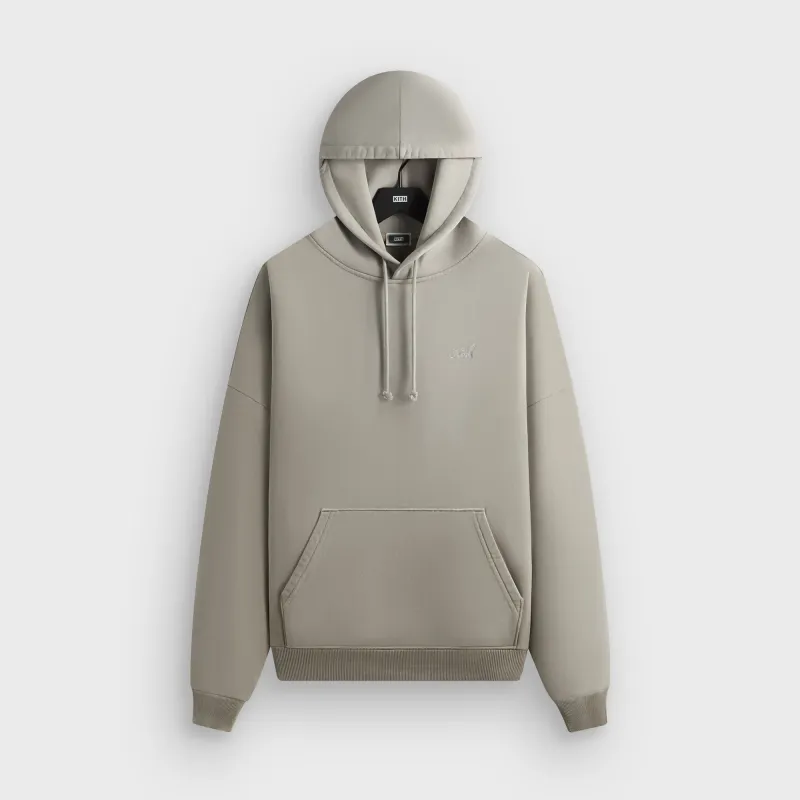 Kith Snow Washed Cropped Braxton Hoodie - Culver sold by Kith