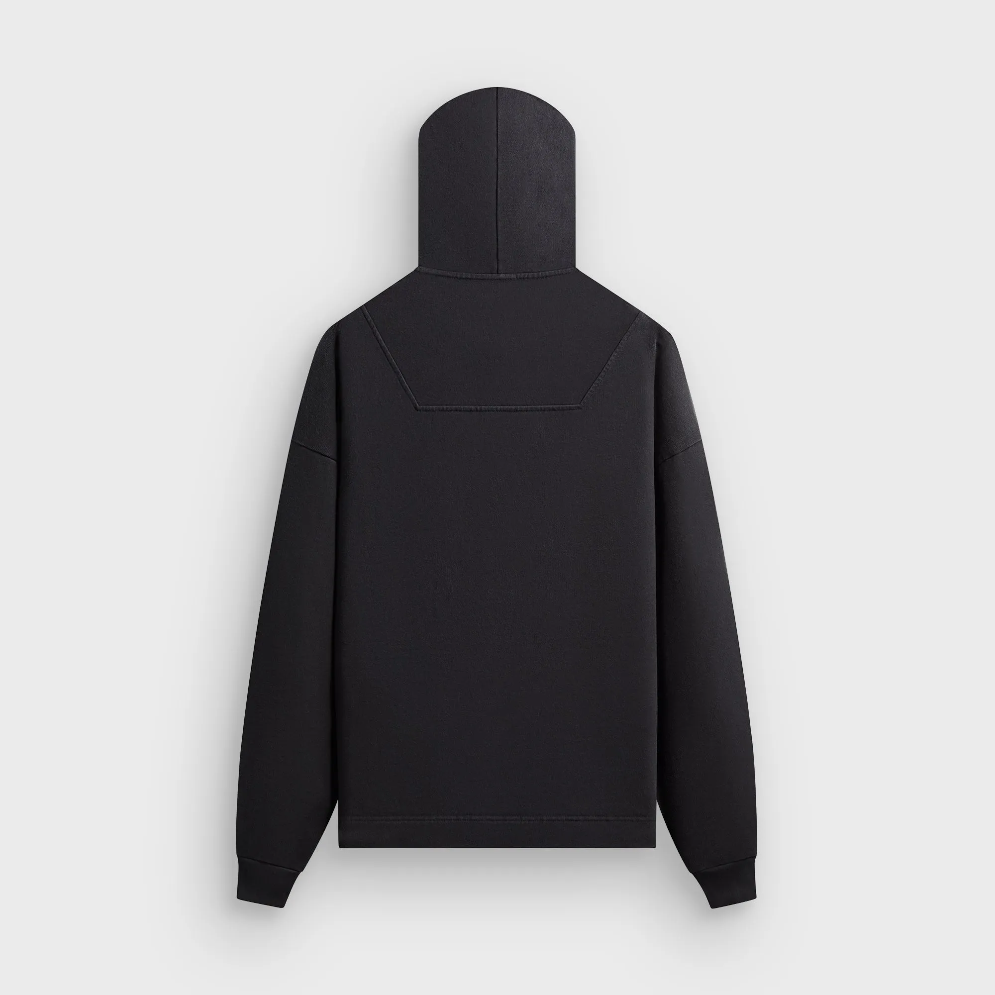Kith Rib Neck Cropped Camden Hoodie - Black sold by Kith product image thumbnail 2