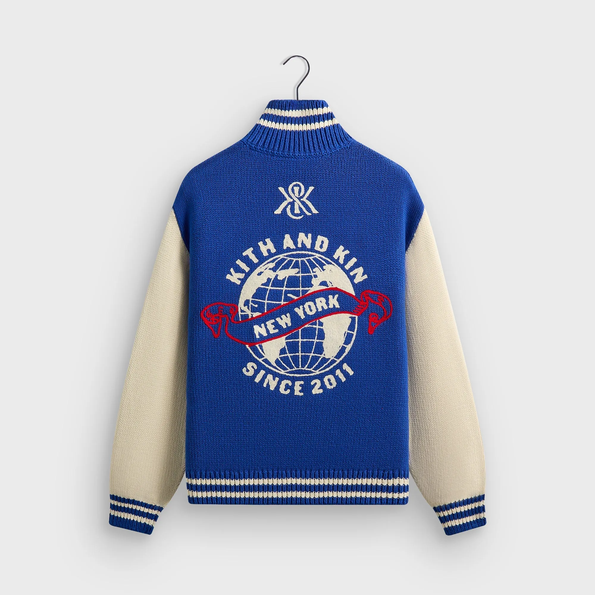 Kith Quarter Zip Wyona Sweater - Cyclone sold by Kith product image thumbnail 3