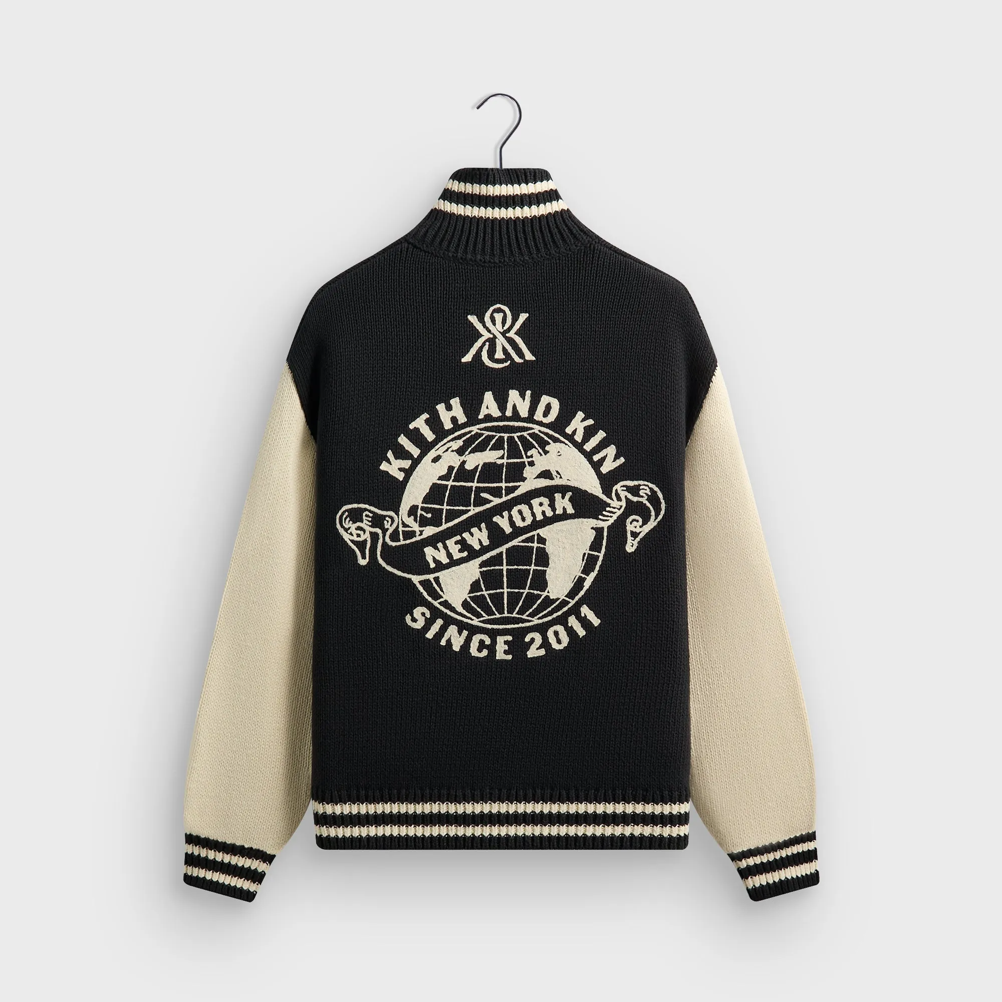 Kith Quarter Zip Wyona Sweater - Ink sold by Kith product image thumbnail 4