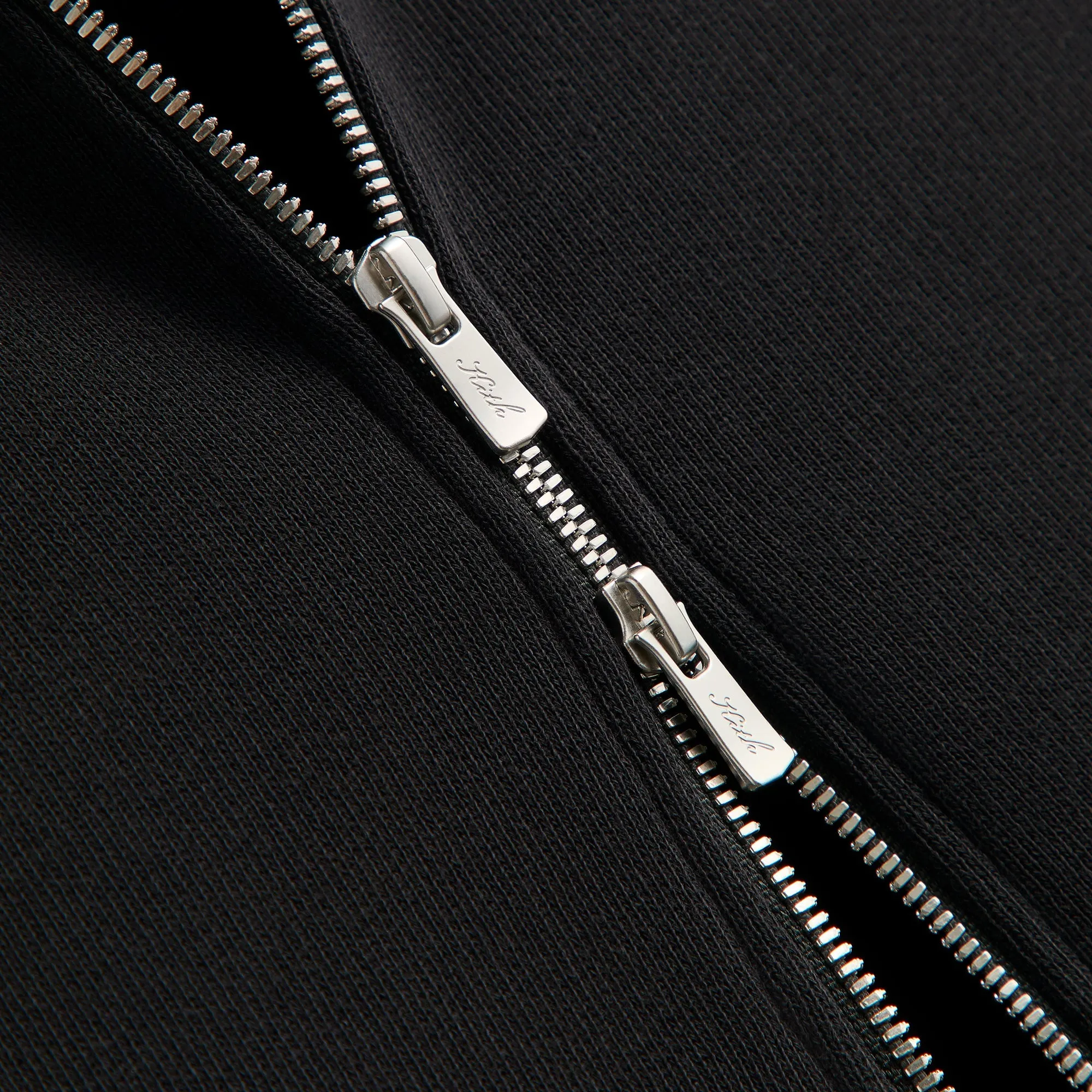 Kith Braxton Full Zip Hoodie - Black sold by Kith product image thumbnail 4
