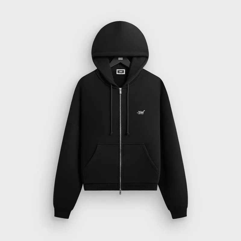 Kith Braxton Full Zip Hoodie - Black sold by Kith
