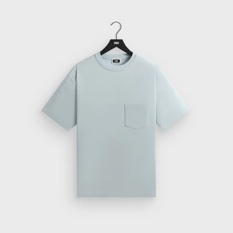 Kith Leonard Pocket Tee - Light Indigo sold by Kith
