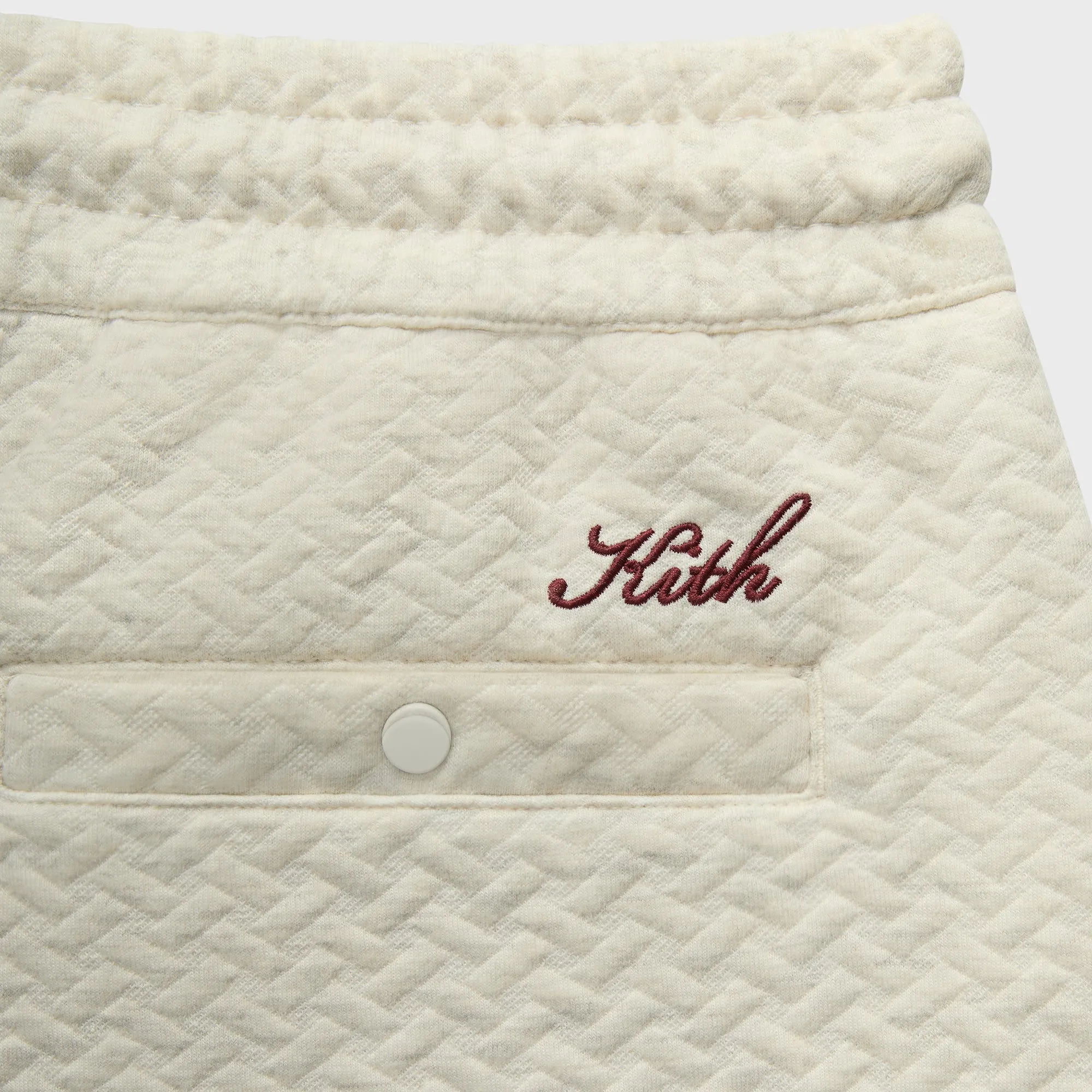 Kith Tessellation Interlock Curtis Short - Light Heather Grey sold by Kith product image thumbnail 5