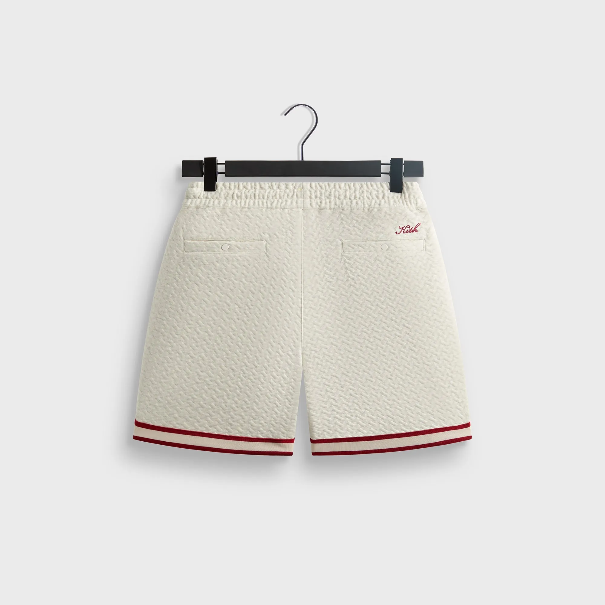 Kith Tessellation Interlock Curtis Short - Light Heather Grey sold by Kith product image thumbnail 3