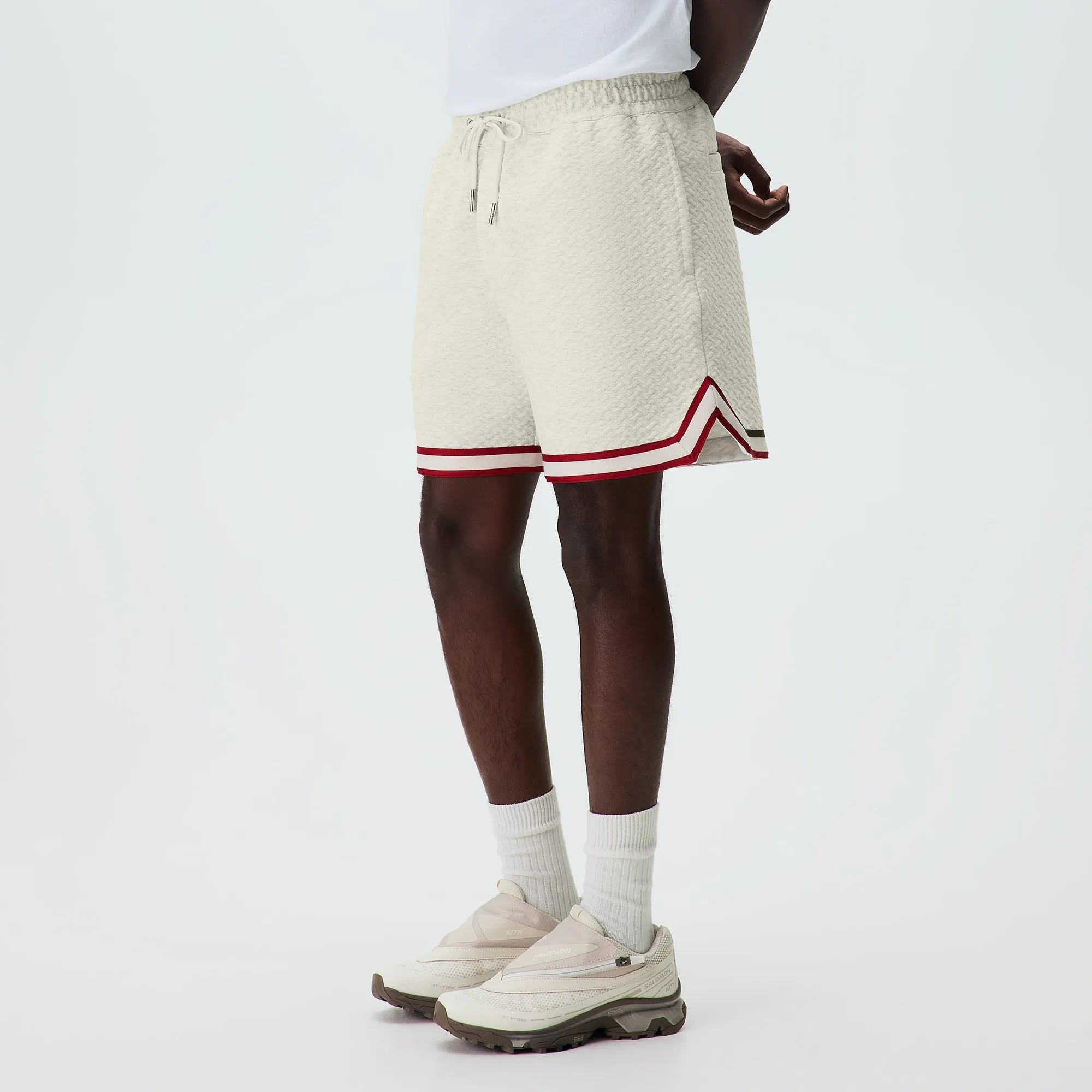 Kith Tessellation Interlock Curtis Short - Light Heather Grey sold by Kith product image thumbnail 2