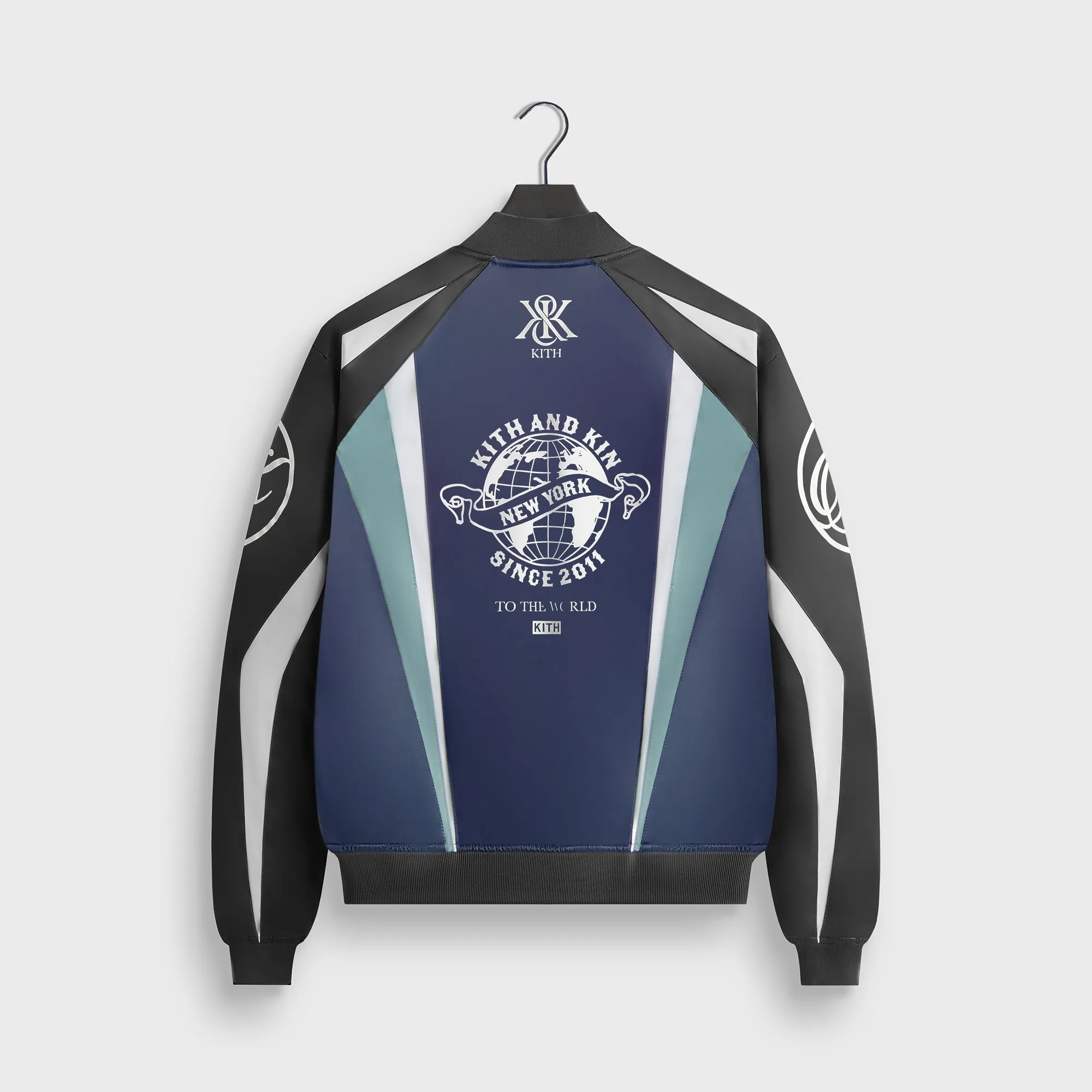 Kith Roy Racing Nylon Bomber Jacket - Nocturnal sold by Kith product image thumbnail 4