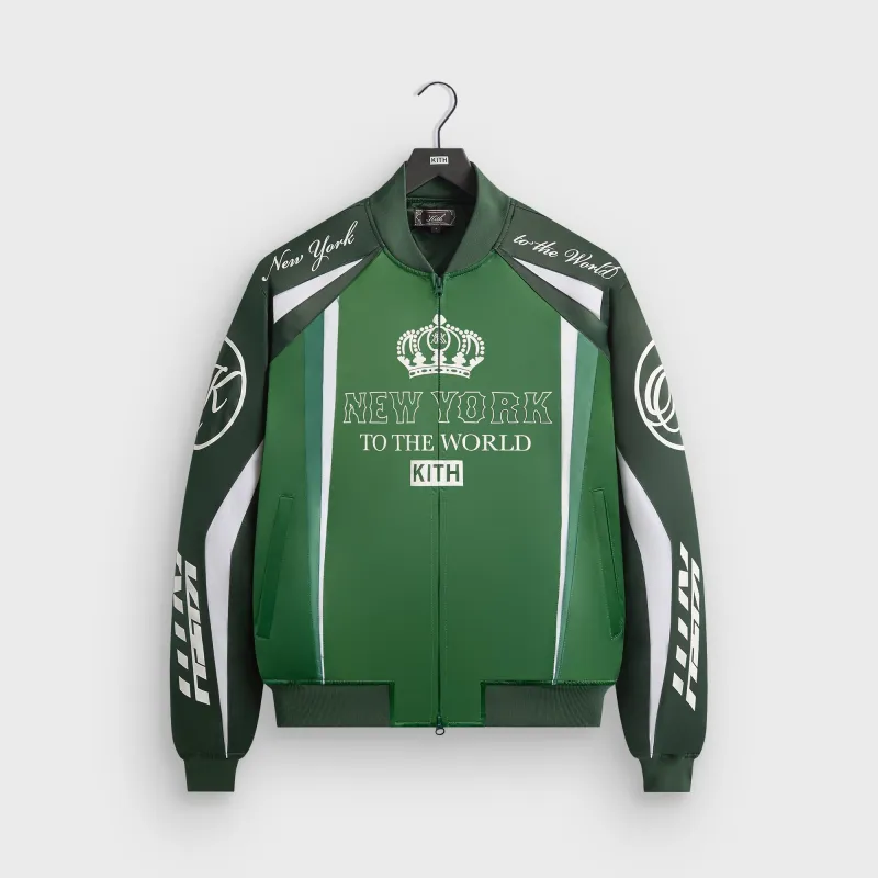 Kith Roy Racing Nylon Bomber Jacket - Stadium sold by Kith