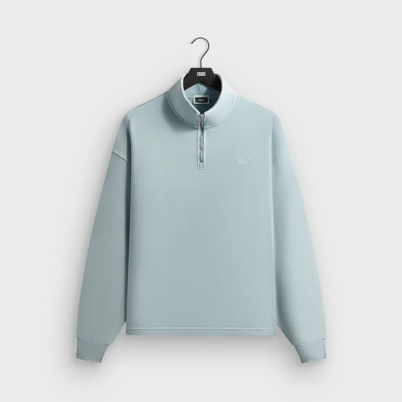 Kith Snow Washed Nelson Quarter Zip - Presence made by Kith