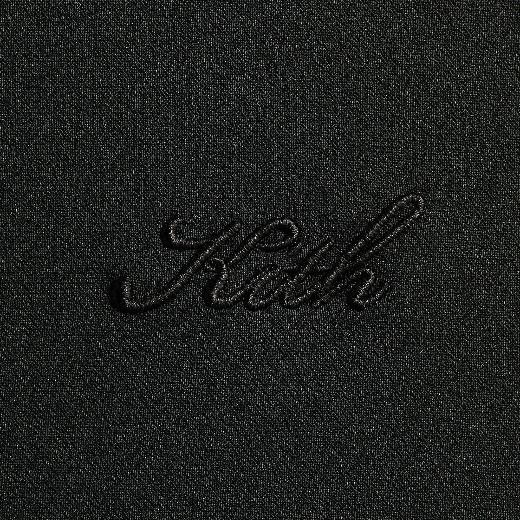 Kith Midweight Double Weave Coaches Jacket - Black sold by Kith product image thumbnail 3