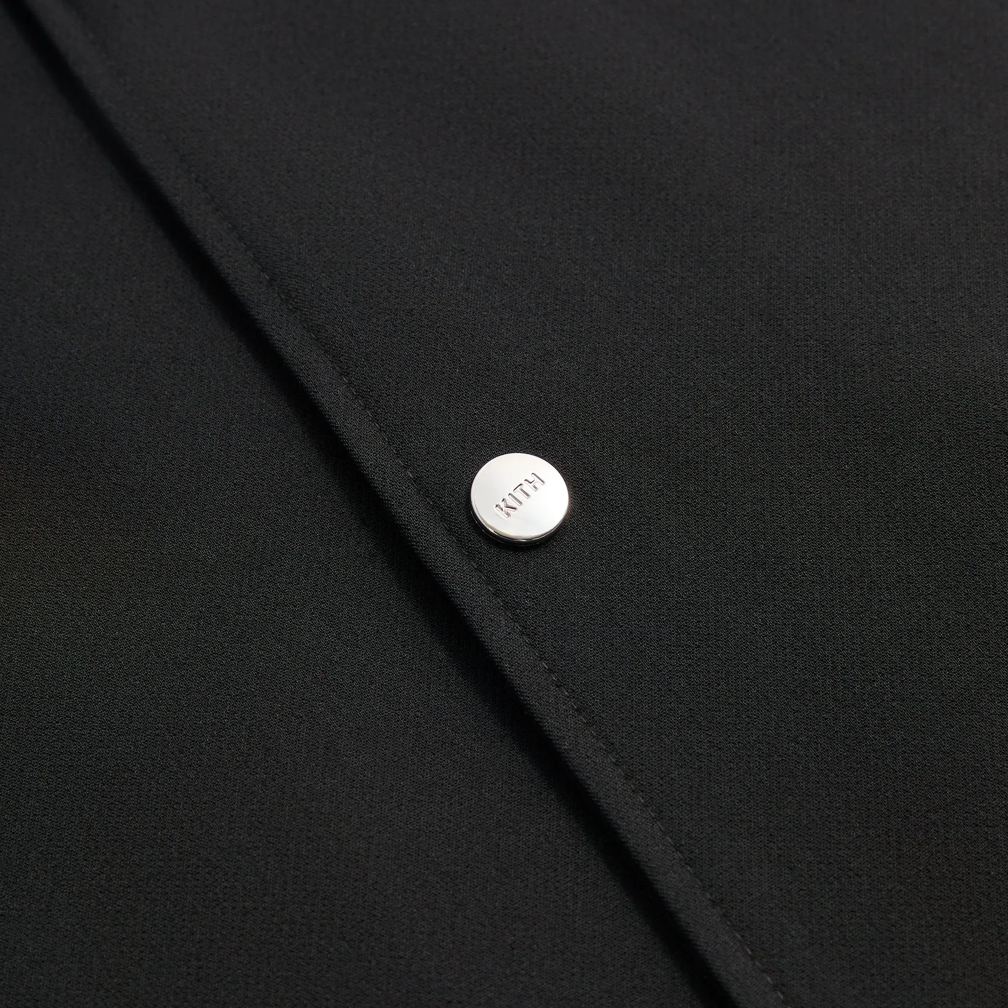 Kith Midweight Double Weave Coaches Jacket - Black sold by Kith product image thumbnail 4