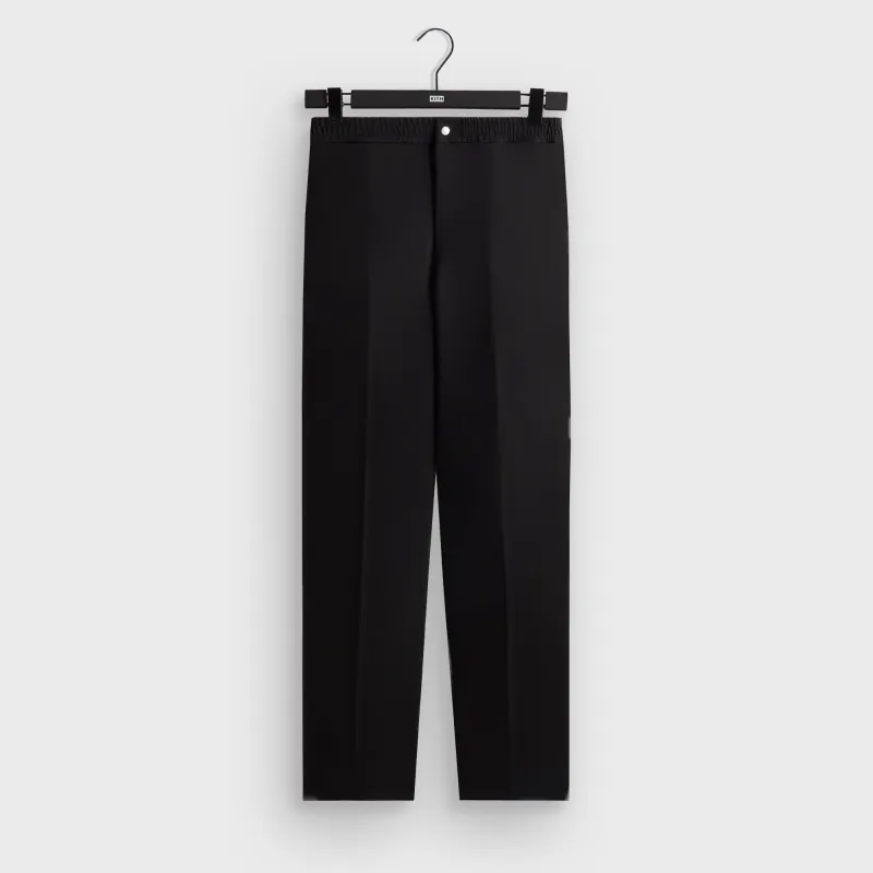 Kith Midweight Double Weave Chatham Pant - Black sold by Kith