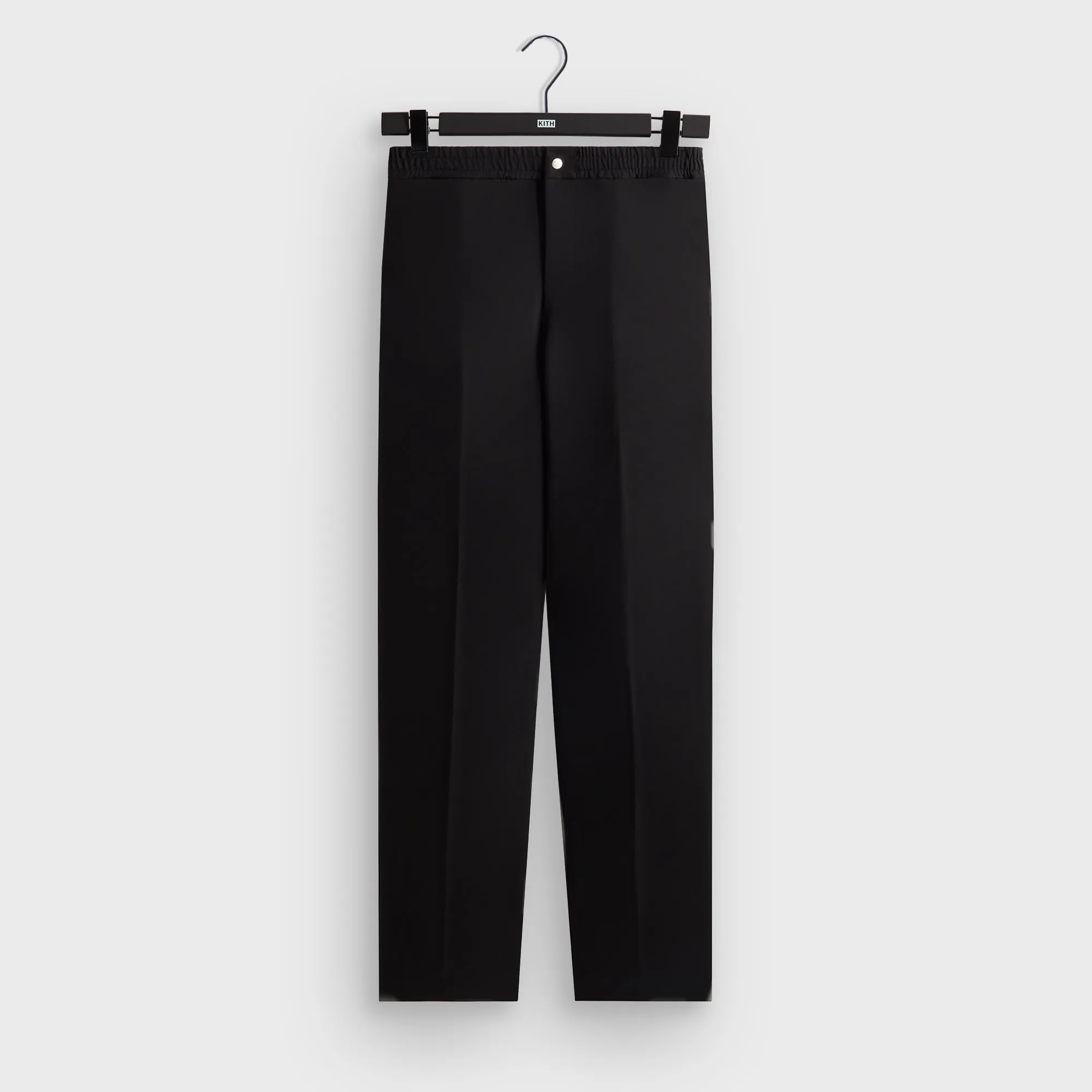 Kith Midweight Double Weave Chatham Pant - Black sold by Kith