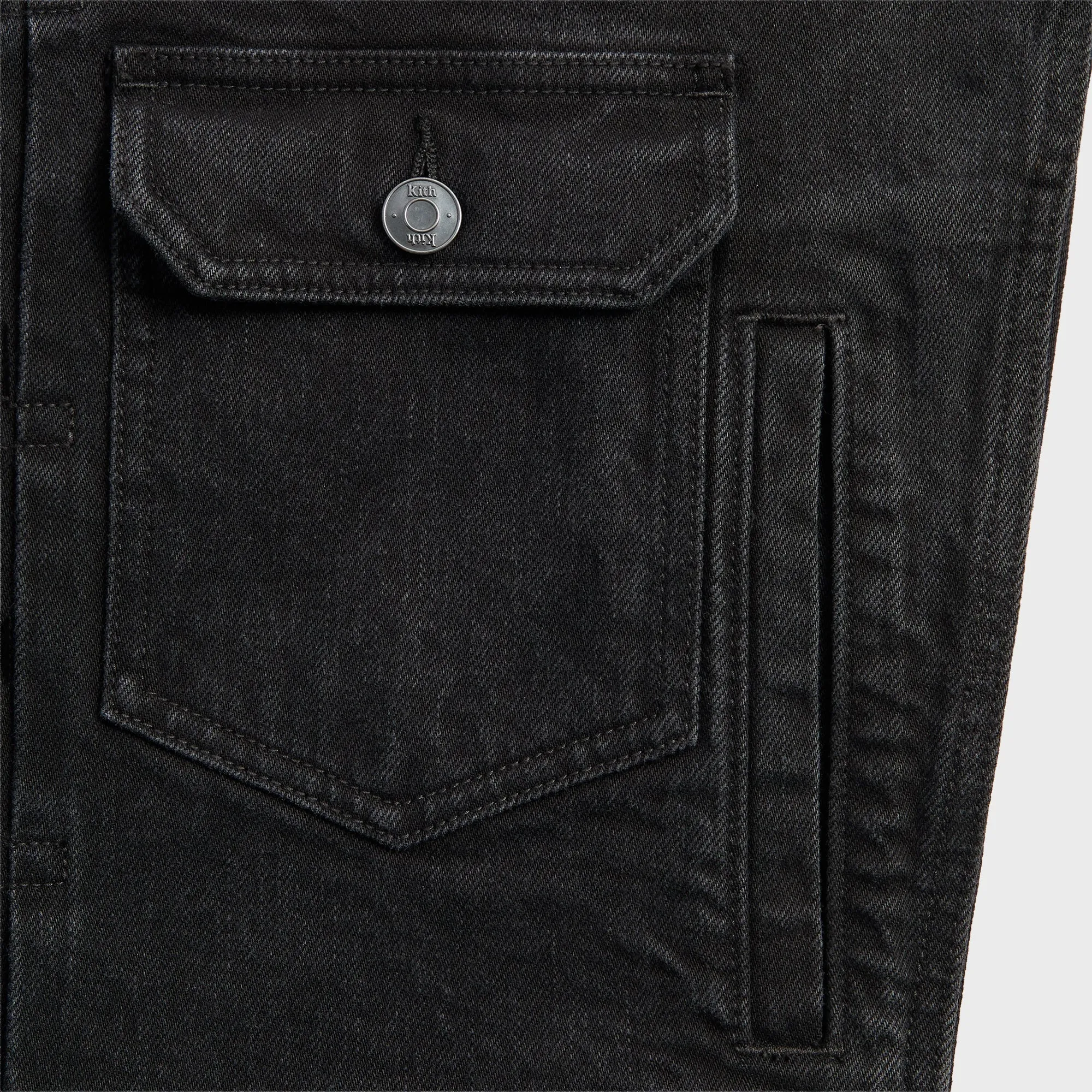 Kith Alonzo Denim Jacket - Washed Black sold by Kith product image thumbnail 4