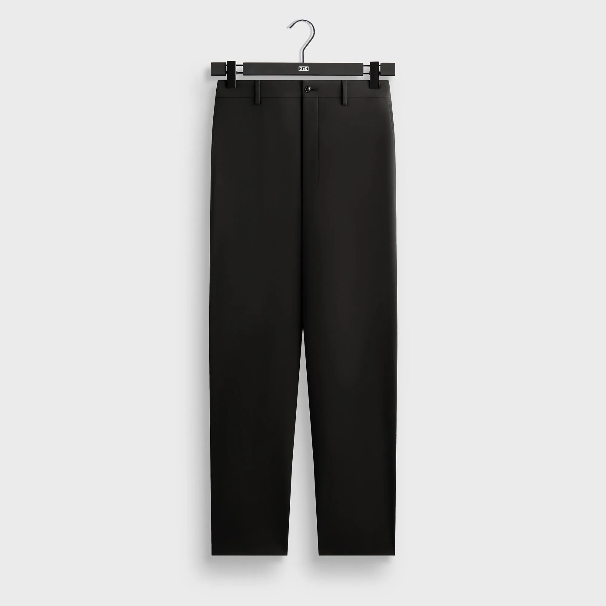 Giorgio Armani & Kith &Kin Milano Crepe Flat Front Trouser - Black sold by Kith