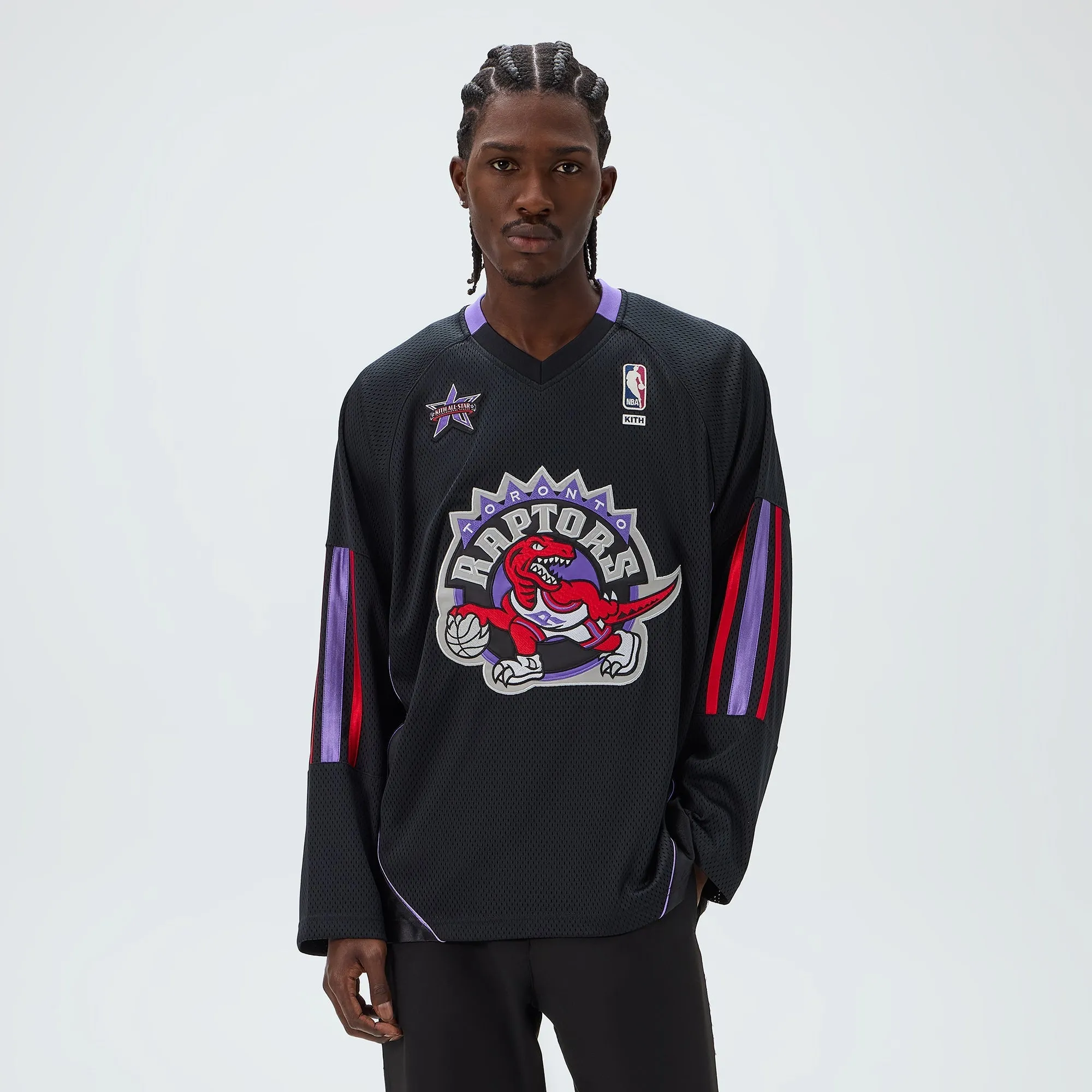 Kith for NBA All-Star Toronto Raptors Samuel Shirt - Black sold by Kith product image thumbnail 2
