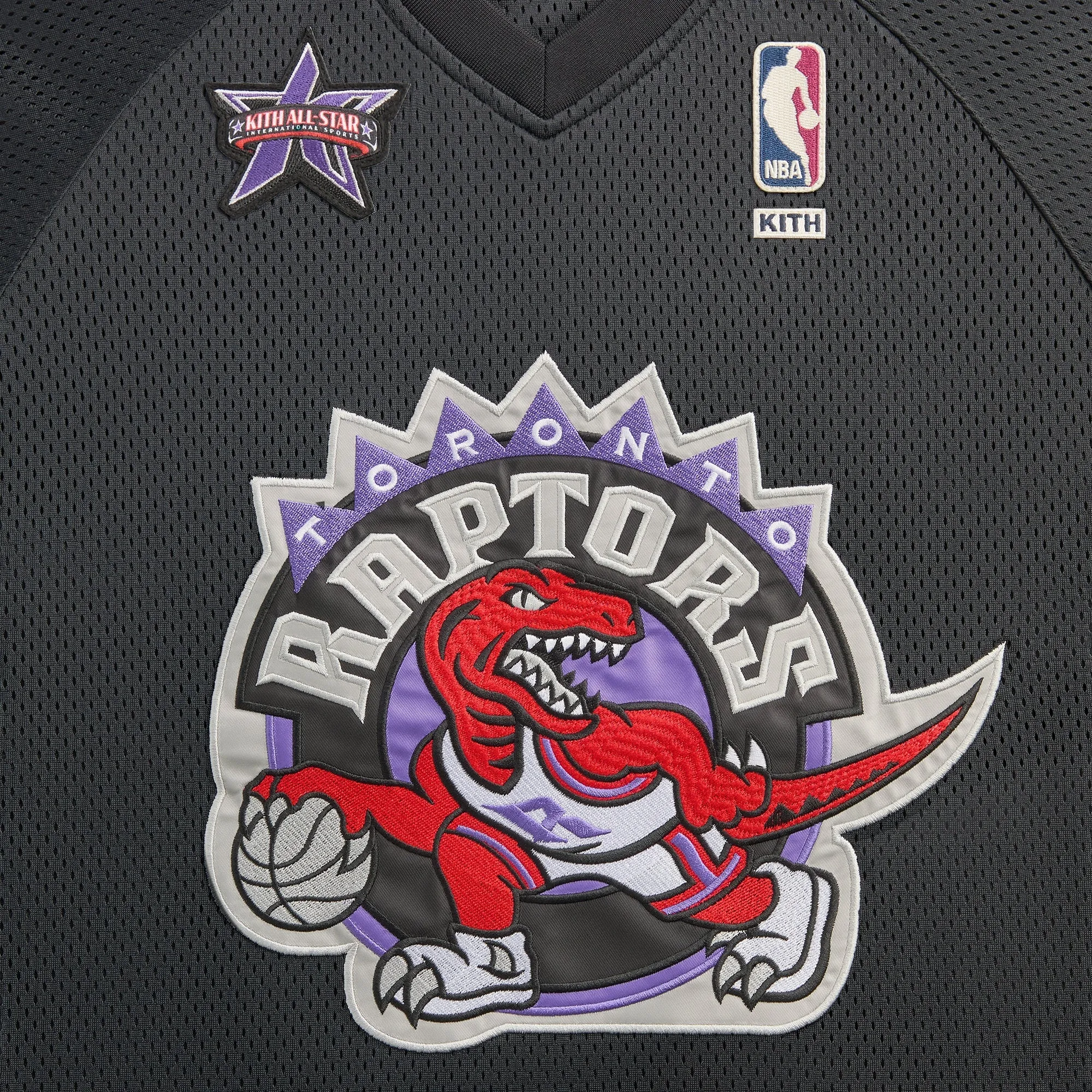 Kith for NBA All-Star Toronto Raptors Samuel Shirt - Black sold by Kith product image thumbnail 5