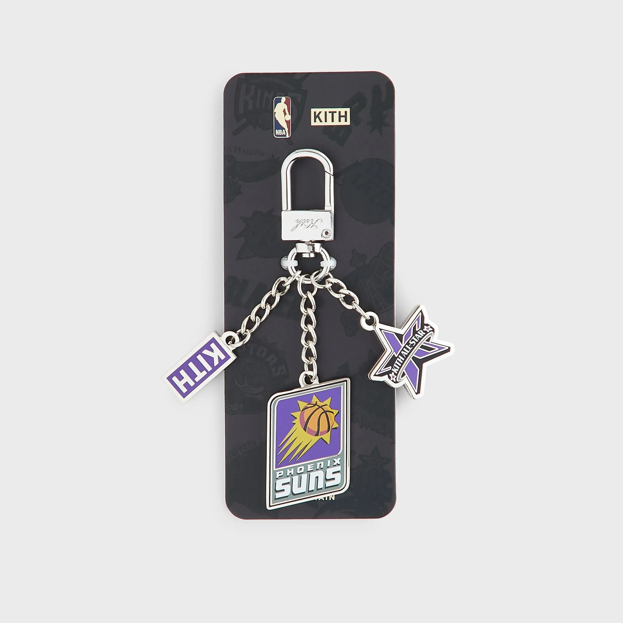 Kith for NBA All-Star Phoenix Suns Keychain - Silver sold by Kith product image thumbnail 4