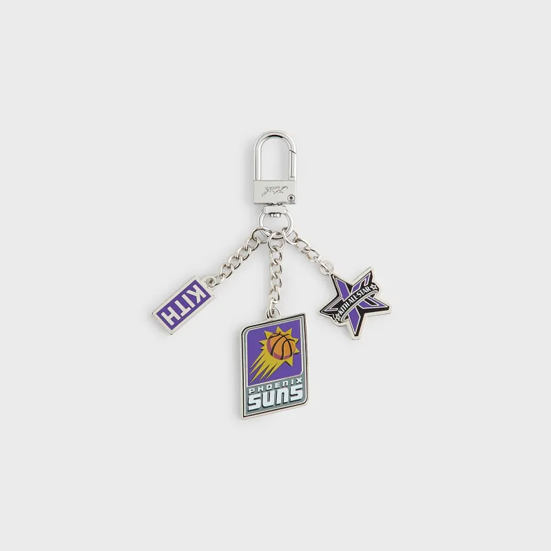 Kith for NBA All-Star Phoenix Suns Keychain - Silver sold by Kith