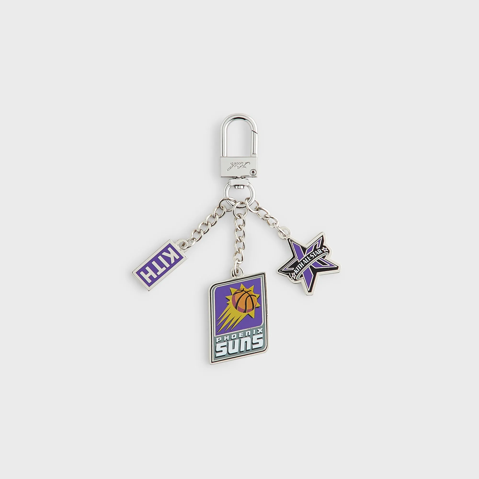 Kith for NBA All-Star Phoenix Suns Keychain - Silver sold by Kith