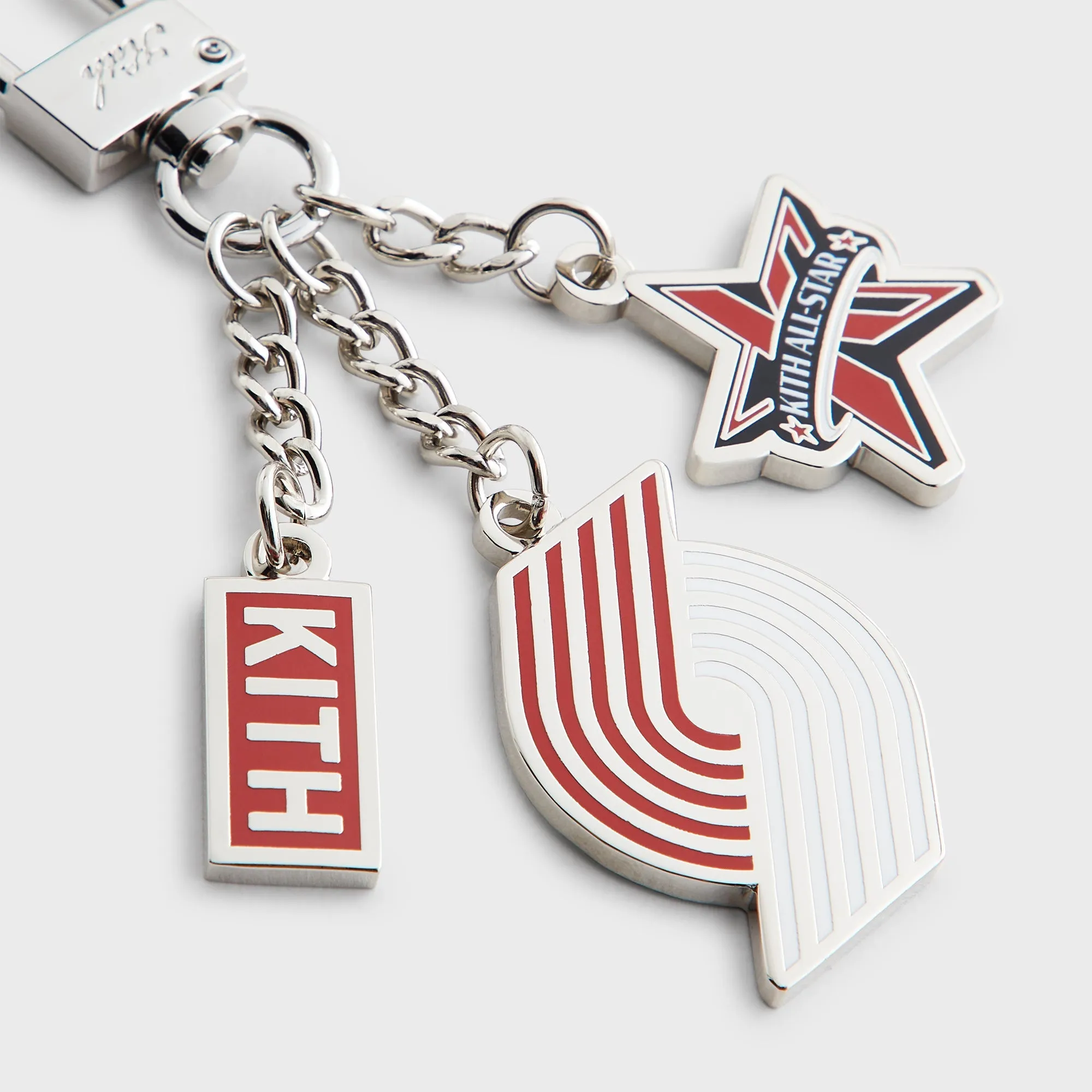 Kith for NBA All-Star Portland Trail Blazers Keychain - Silver sold by Kith product image thumbnail 3