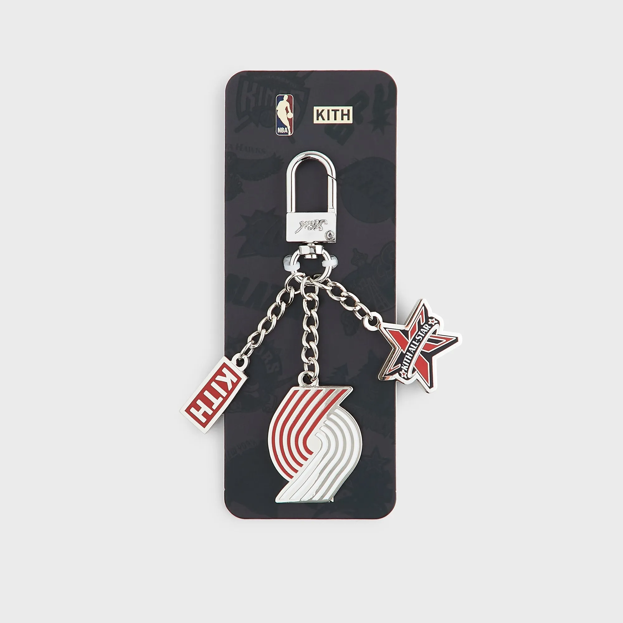 Kith for NBA All-Star Portland Trail Blazers Keychain - Silver sold by Kith product image thumbnail 4