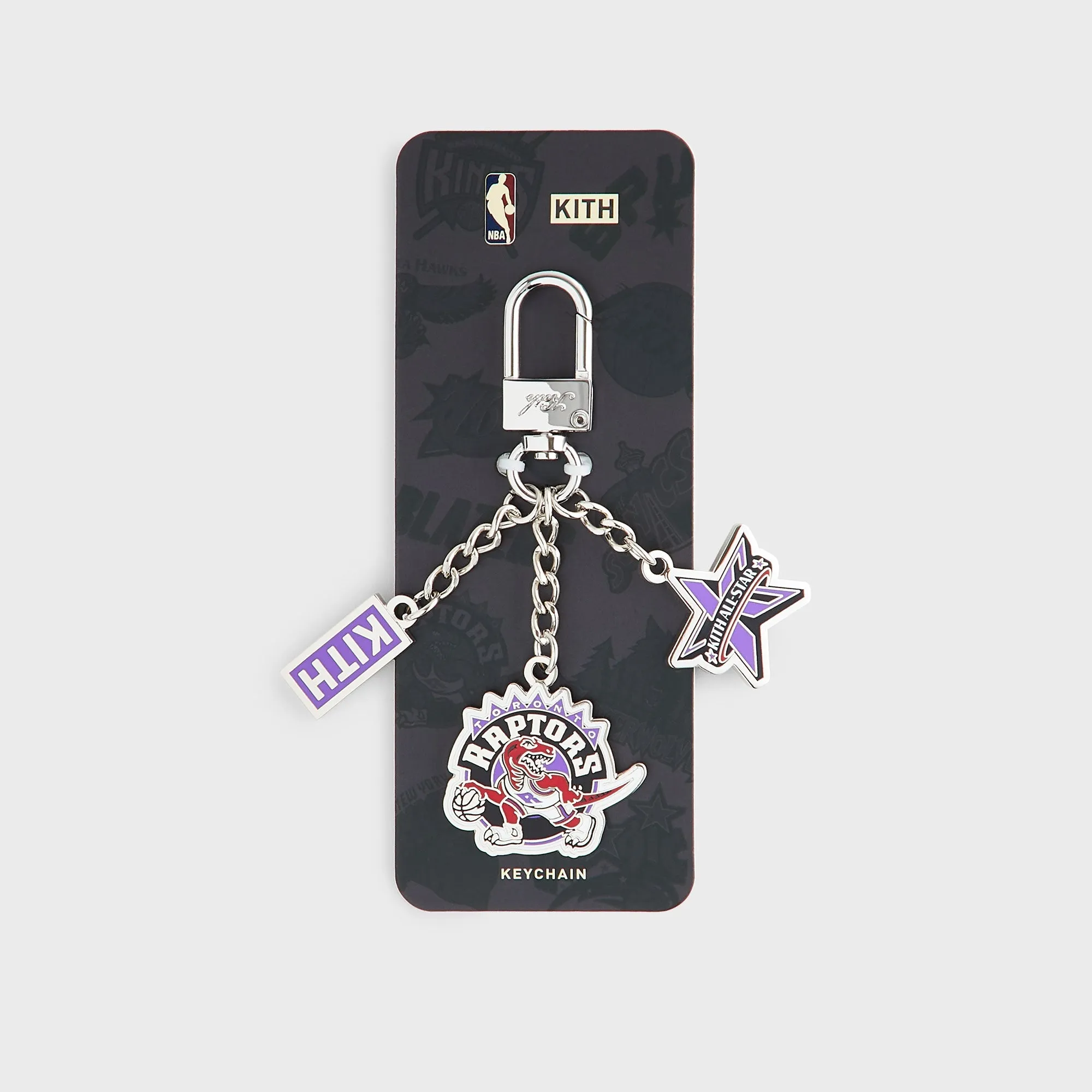 Kith for NBA All-Star Toronto Raptors Keychain - Silver sold by Kith product image thumbnail 4