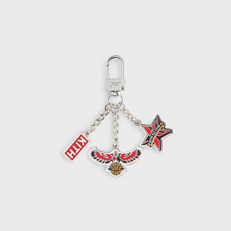 Kith for NBA All-Star Atlanta Hawks Keychain - Silver sold by Kith