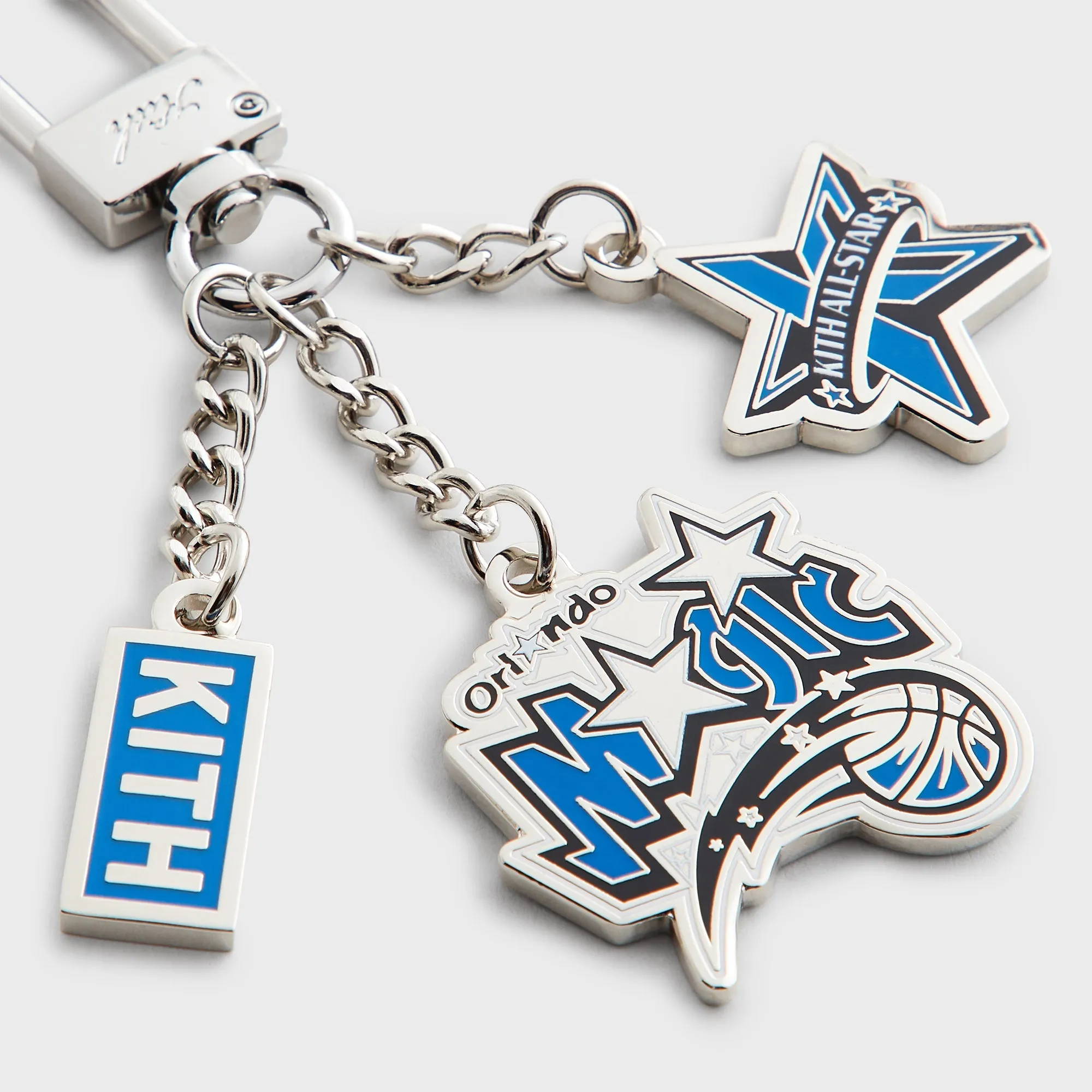 Kith for NBA All-Star Orlando Magic Keychain - Silver sold by Kith product image thumbnail 3